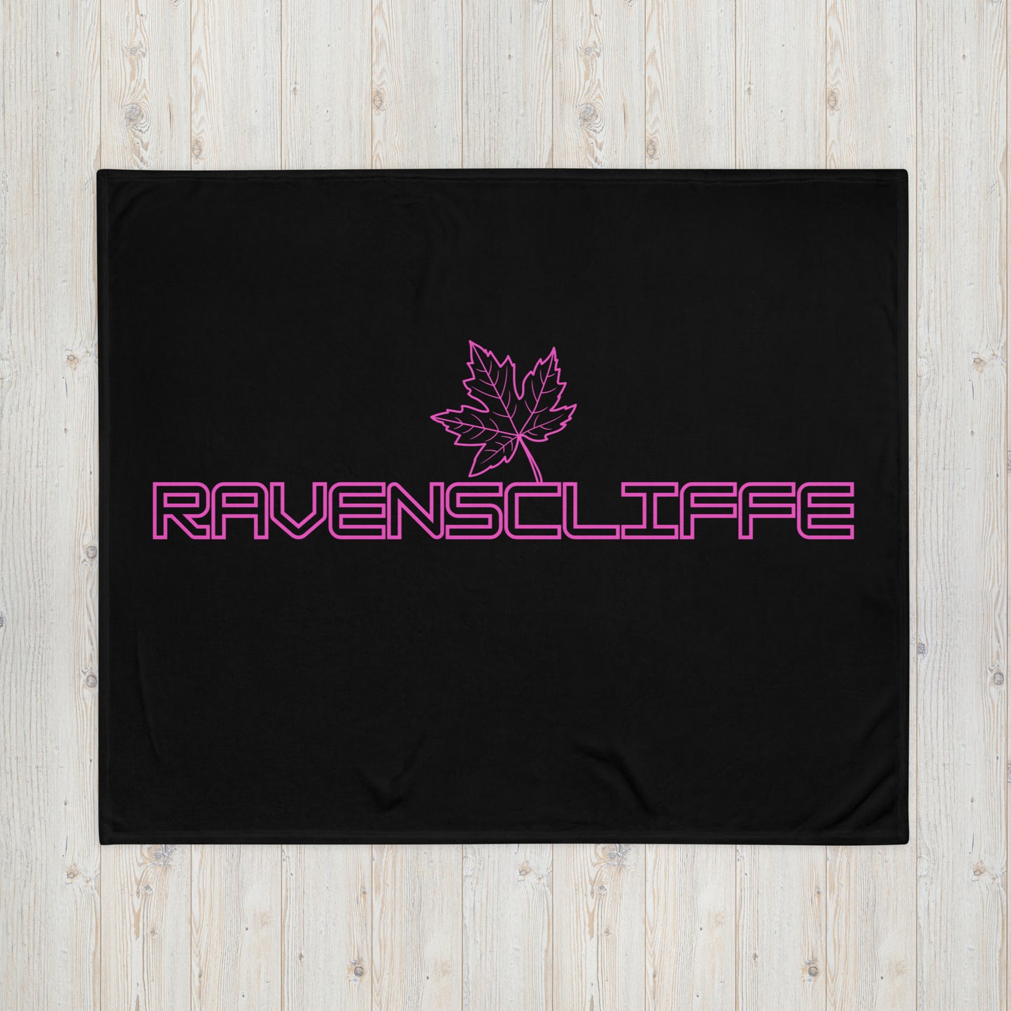 Ravenscliffe Ontario Leaf - Campfire Blanket - Throw Blanket