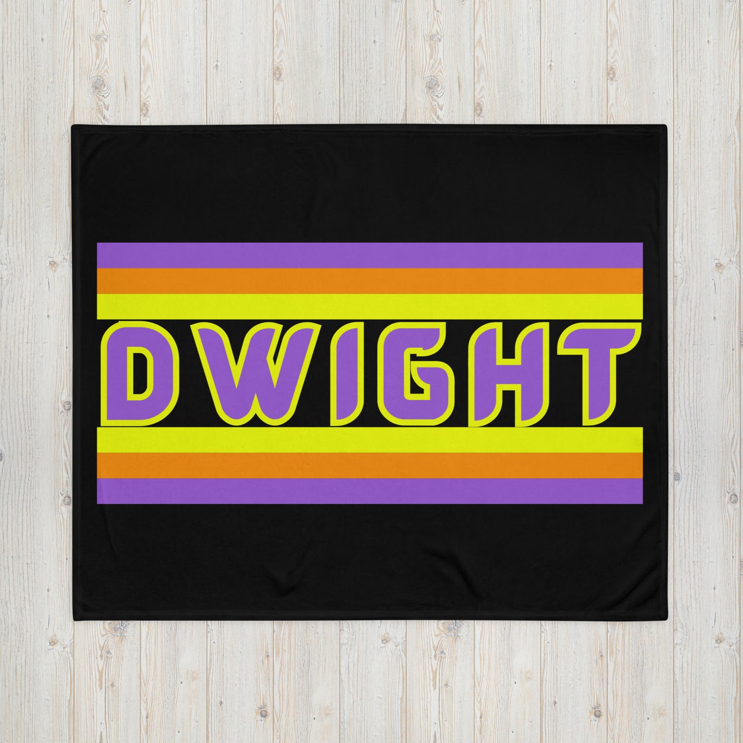 Dwight Ontario - Stripes - Campfire Blanket - Throw Blanket