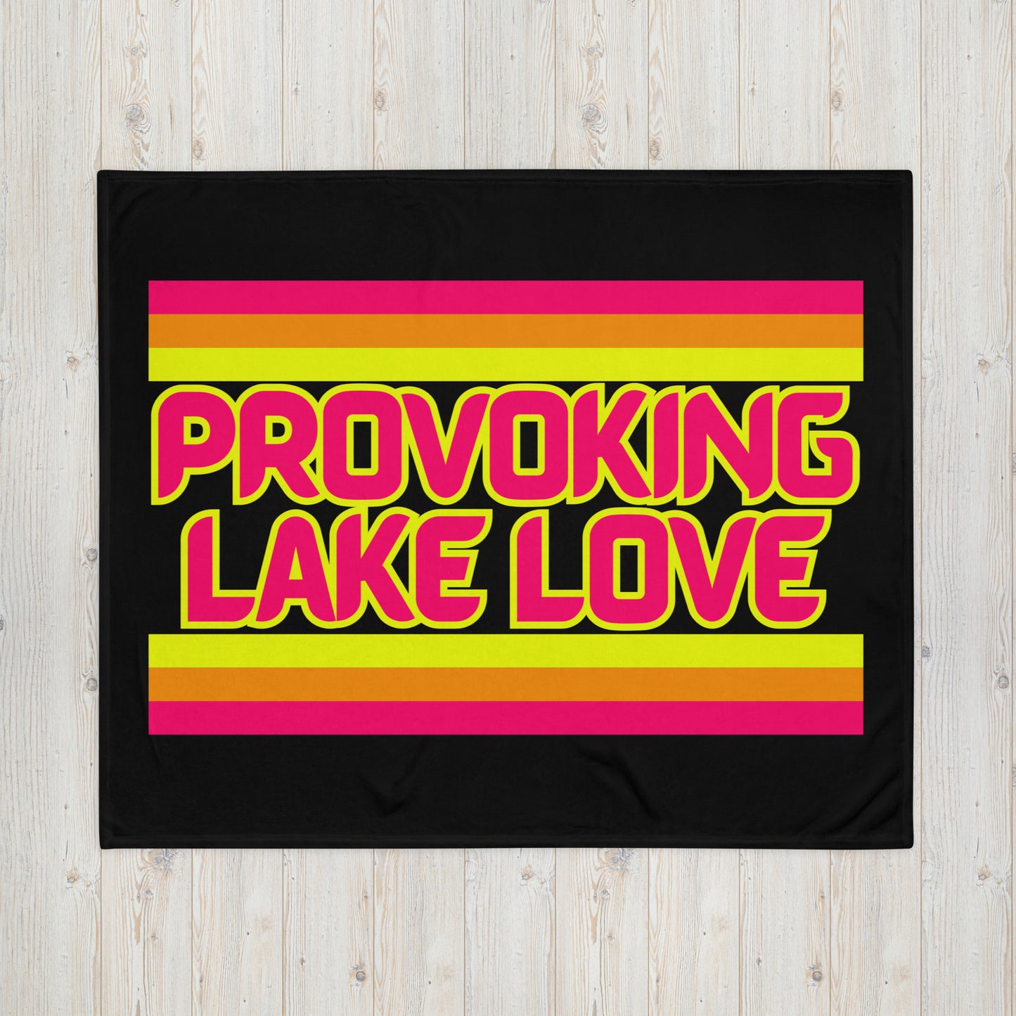 Provoking Lake Love - Throw Blanket