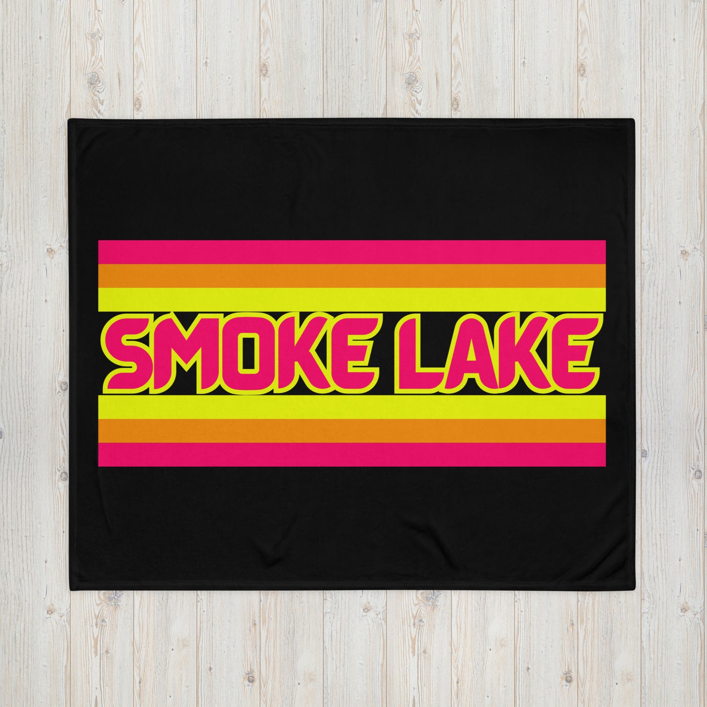 Smoke Lake - Throw Blanket