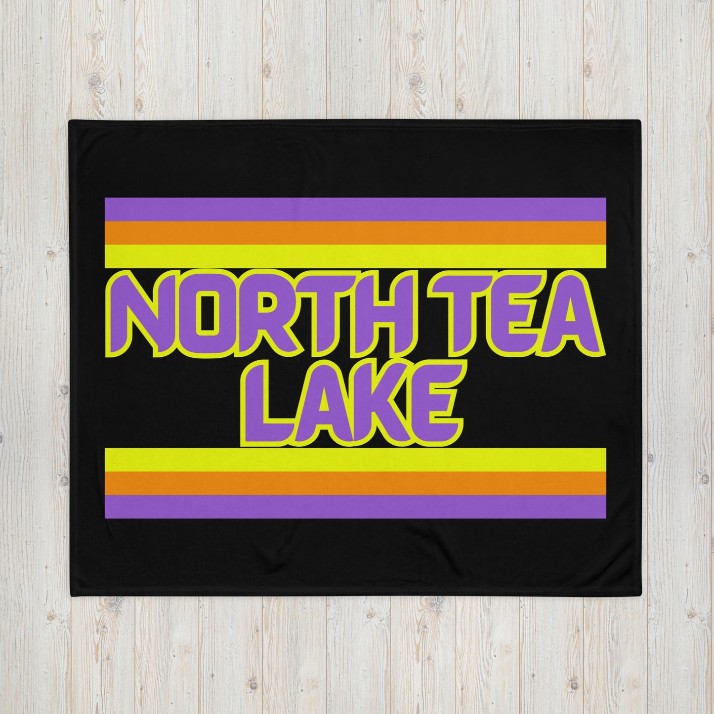 North Tea Lake - Throw Blanket