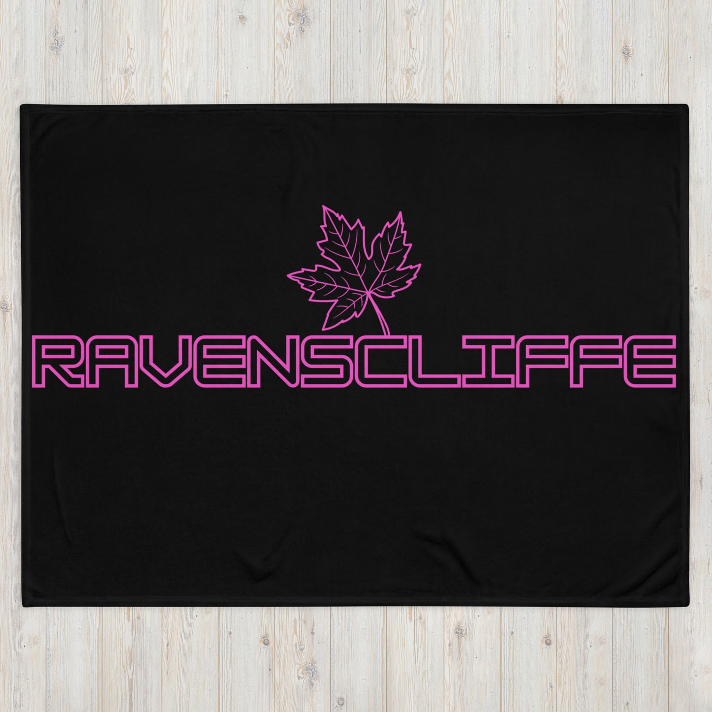 Ravenscliffe Ontario Leaf - Campfire Blanket - Throw Blanket