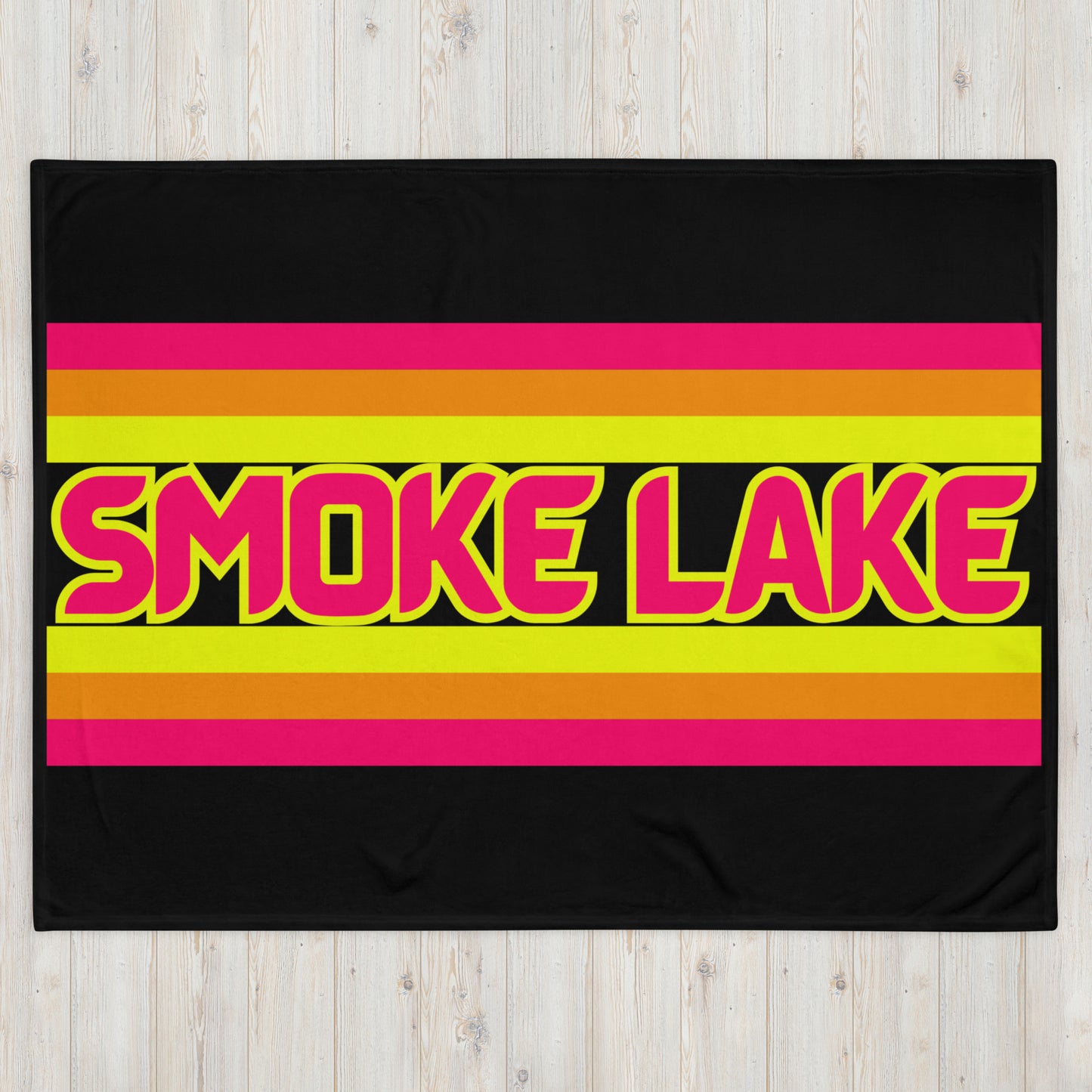 Smoke Lake - Throw Blanket