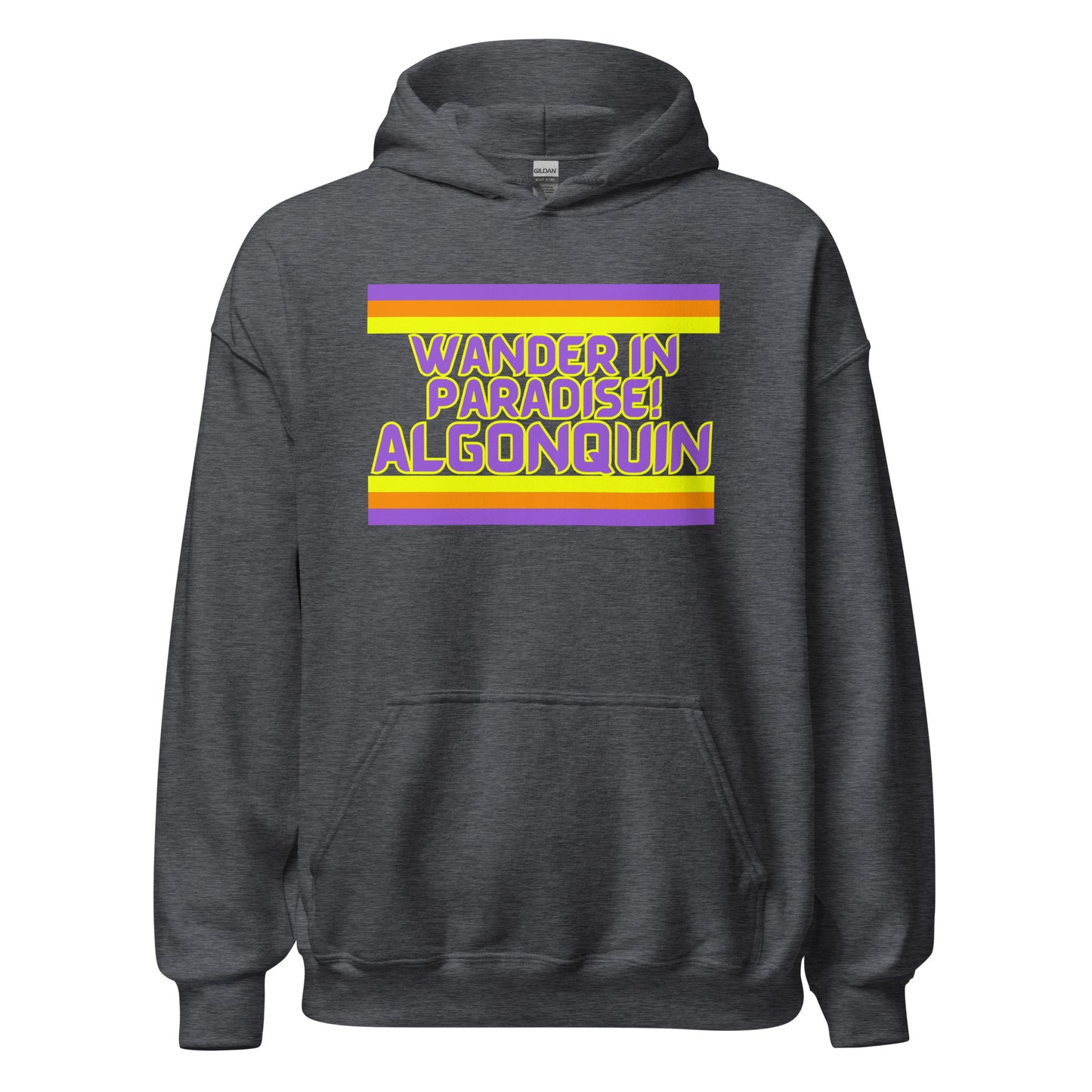 Wander in Paradise Algonquin - Stripes - Unisex Hoodie