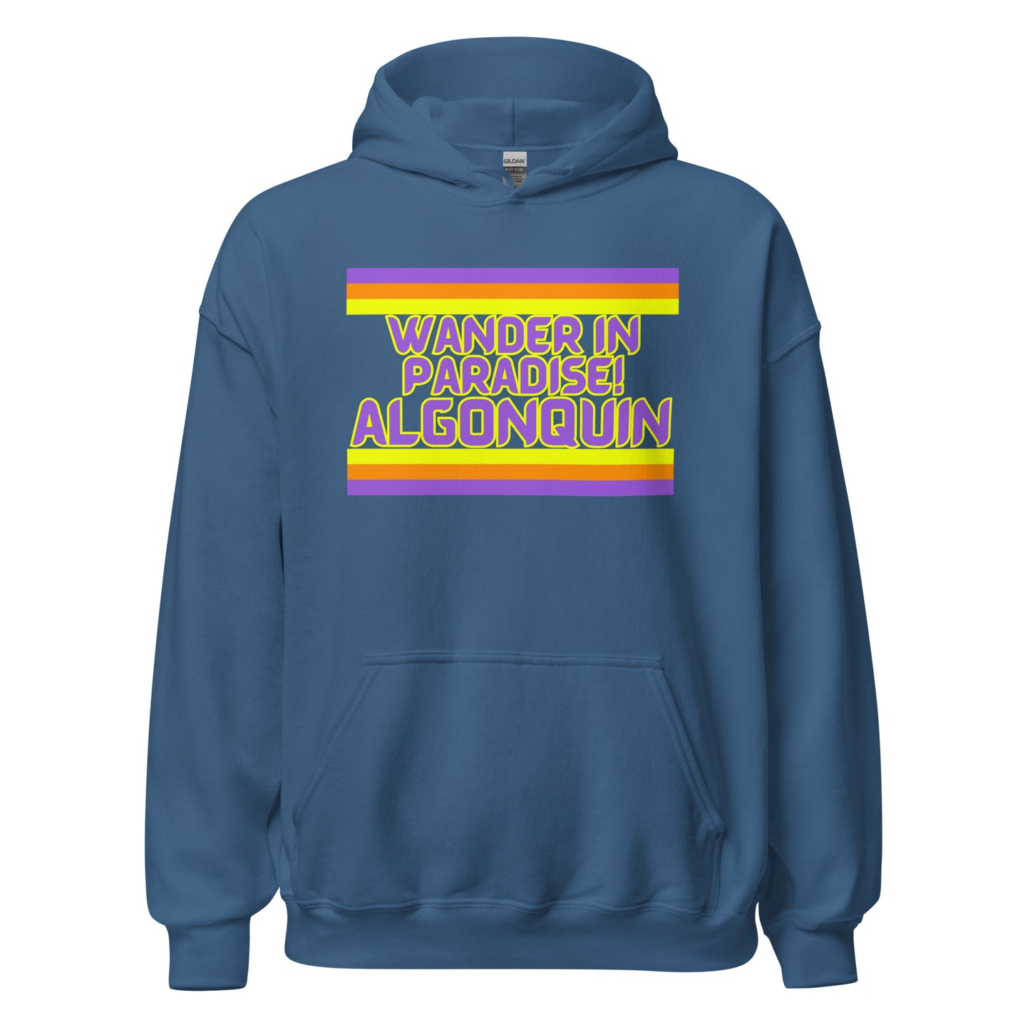 Wander in Paradise Algonquin - Stripes - Unisex Hoodie