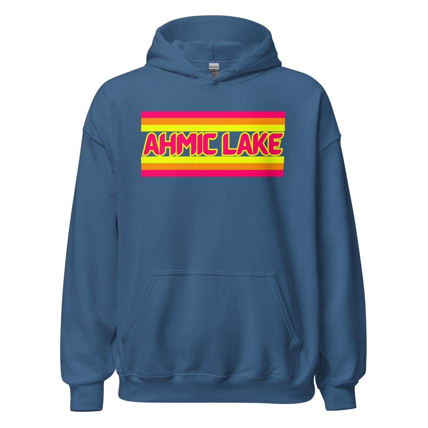 Ahmic Lake - Stripes - Unisex Hoodie