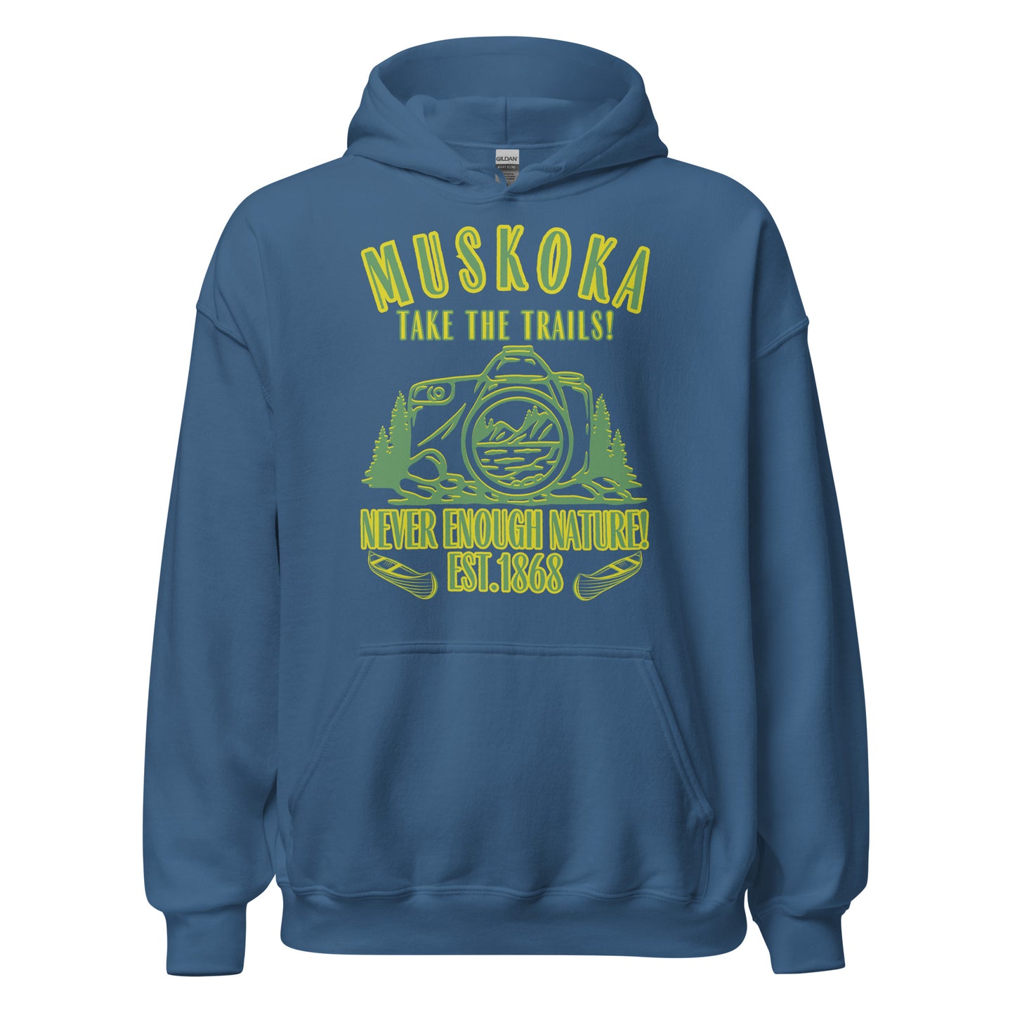Muskoka Take The Trails - Vintage Look - Unisex Hoodie