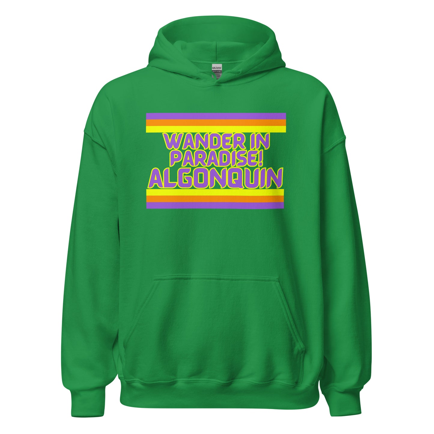 Wander in Paradise Algonquin - Stripes - Unisex Hoodie