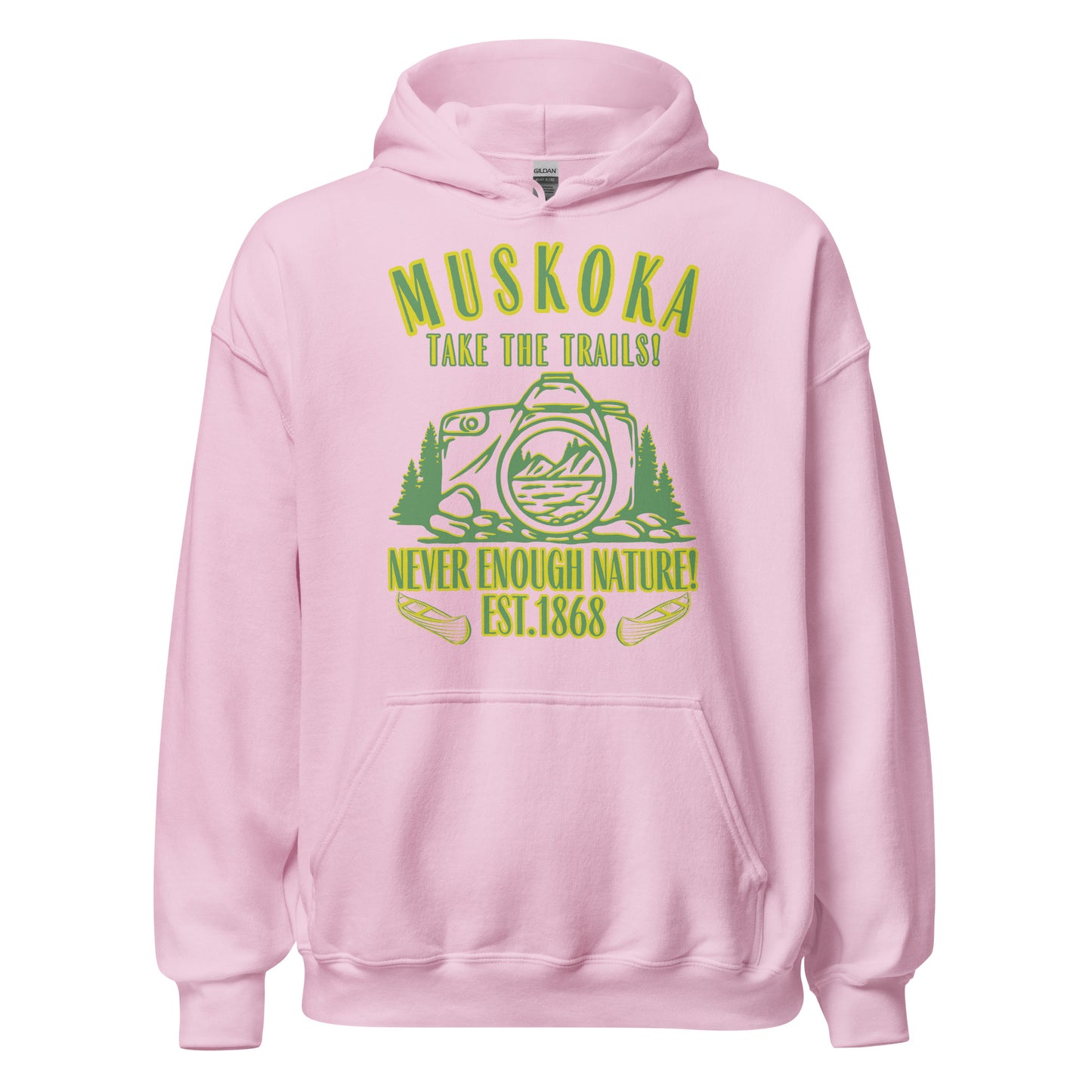 Muskoka Take The Trails - Vintage Look - Unisex Hoodie