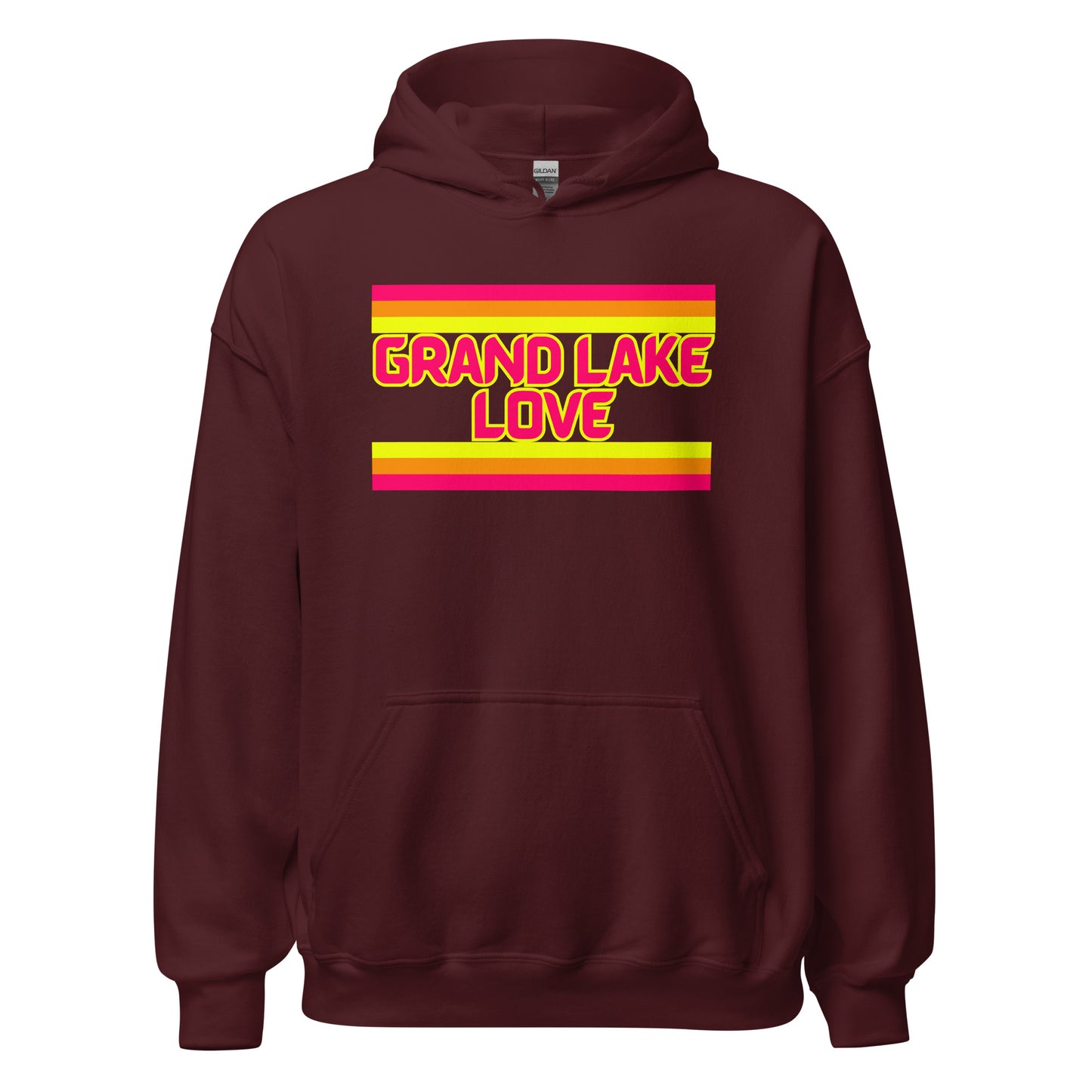 Grand Lake Love - Stripes - Unisex Hoodie