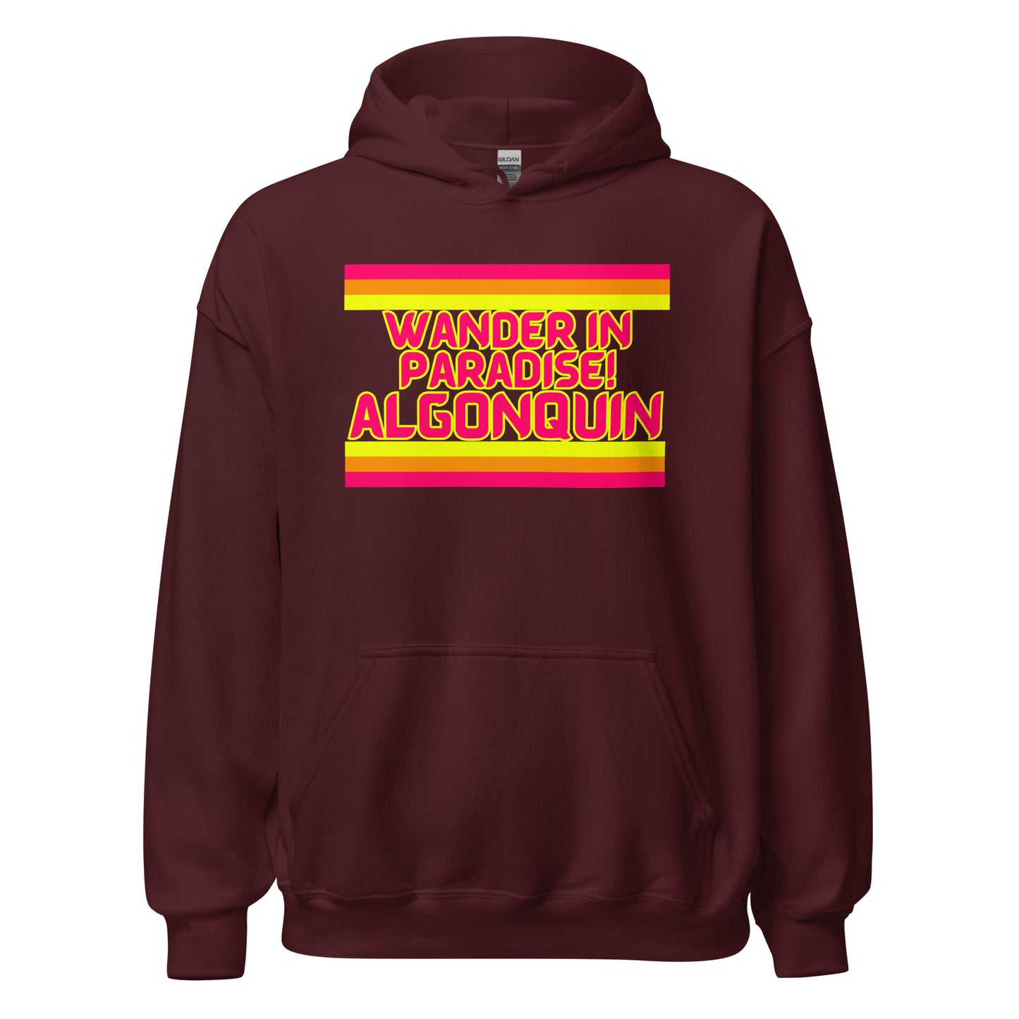 Wander in Paradise Algonquin - Stripes - Unisex Hoodie
