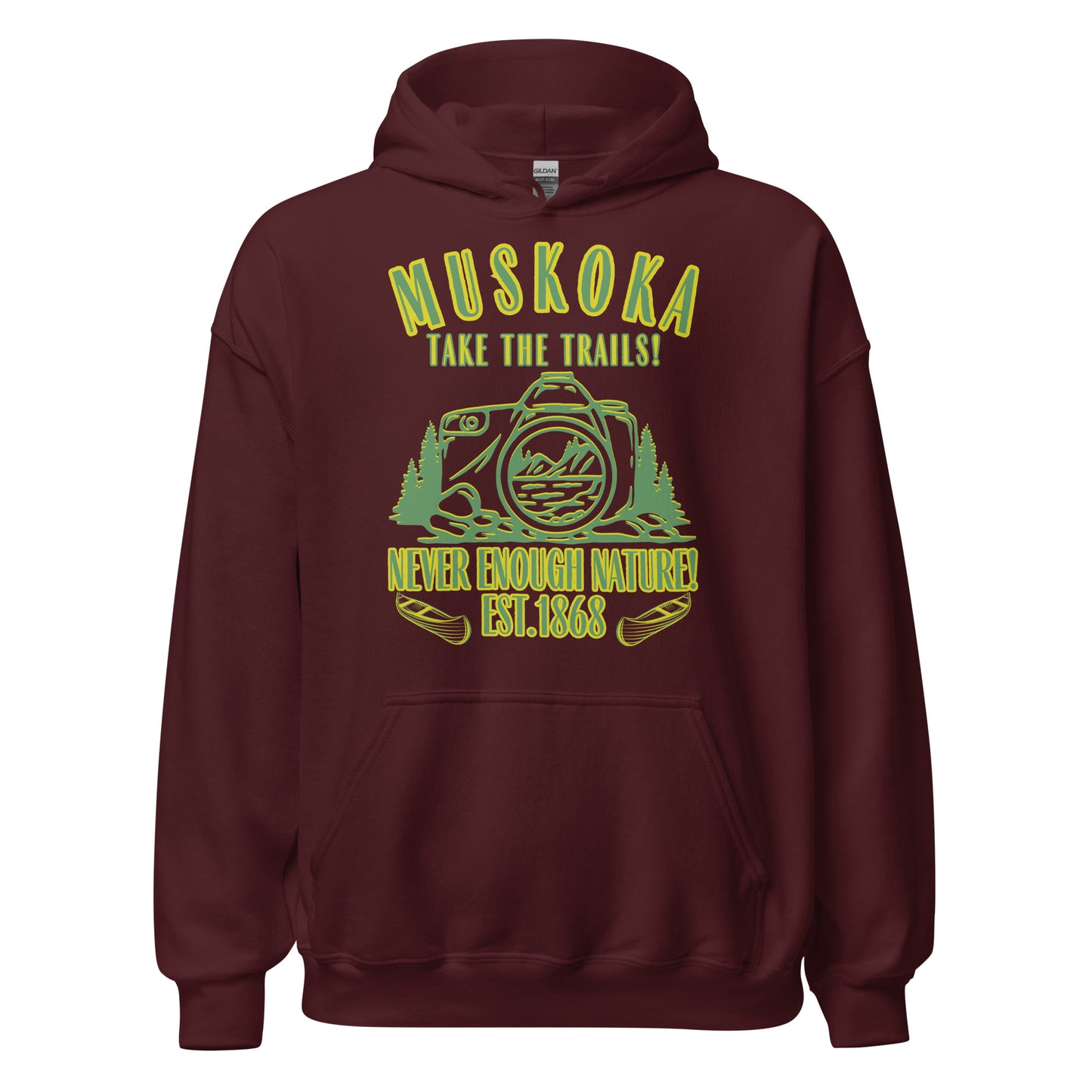 Muskoka Take The Trails - Vintage Look - Unisex Hoodie