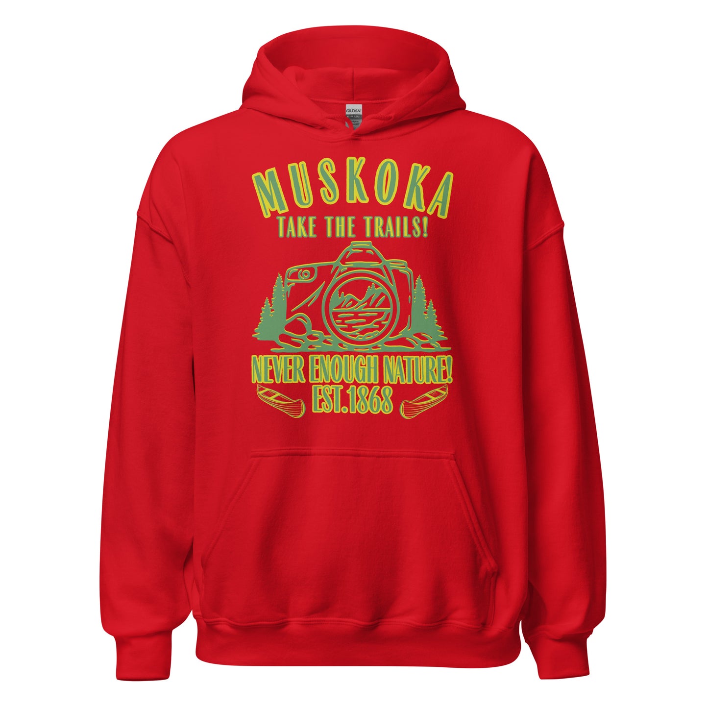 Muskoka Take The Trails - Vintage Look - Unisex Hoodie