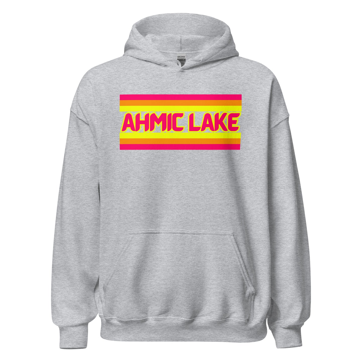 Ahmic Lake - Stripes - Unisex Hoodie