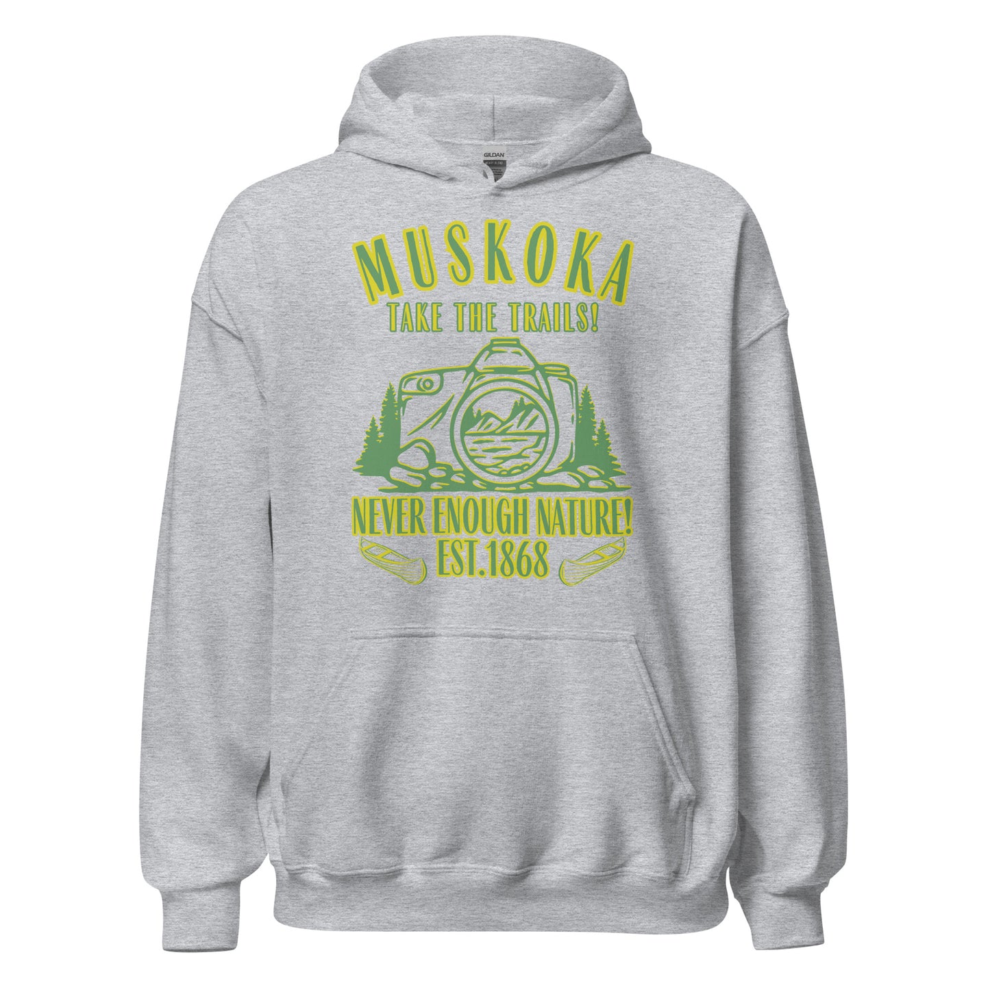 Muskoka Take The Trails - Vintage Look - Unisex Hoodie