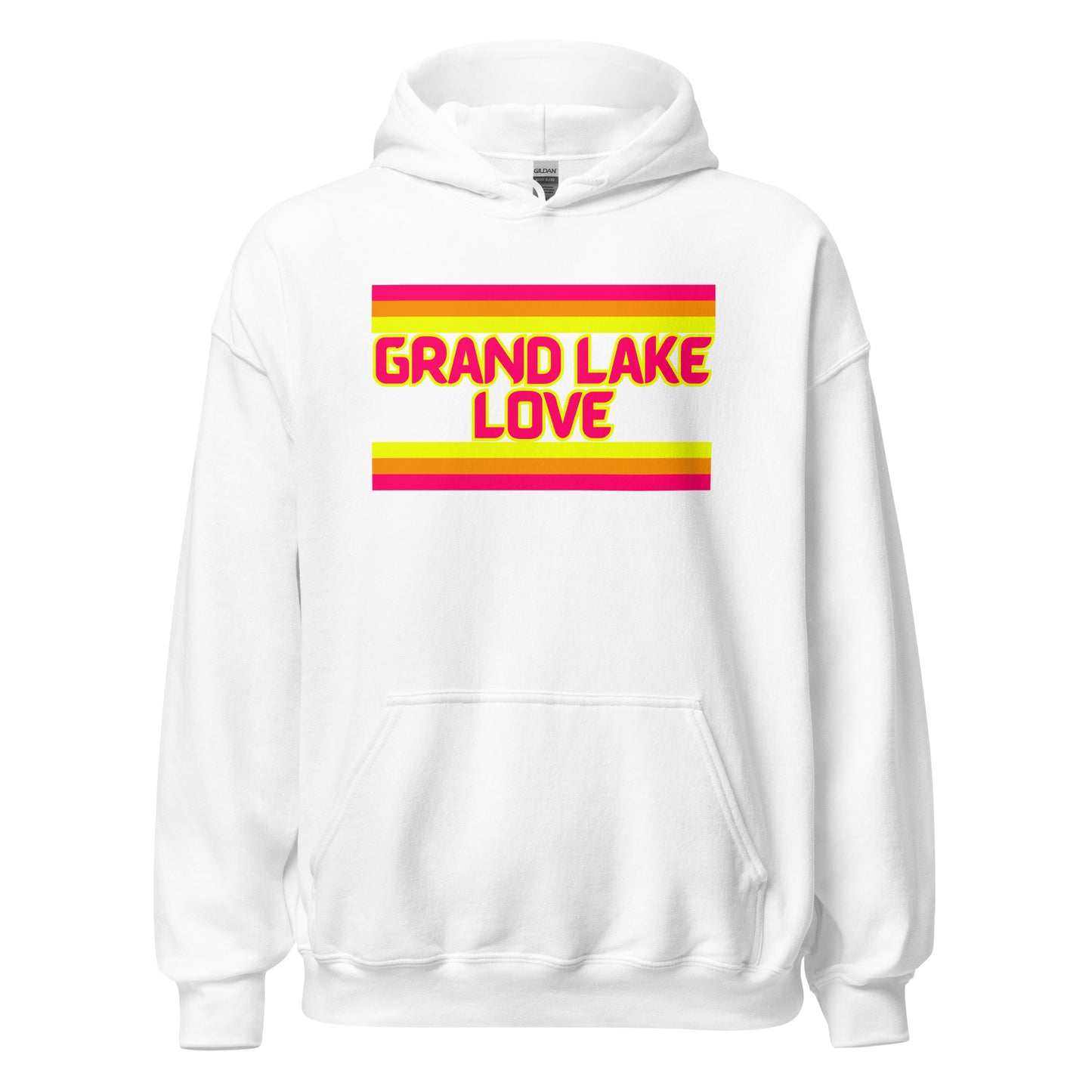 Grand Lake Love - Stripes - Unisex Hoodie