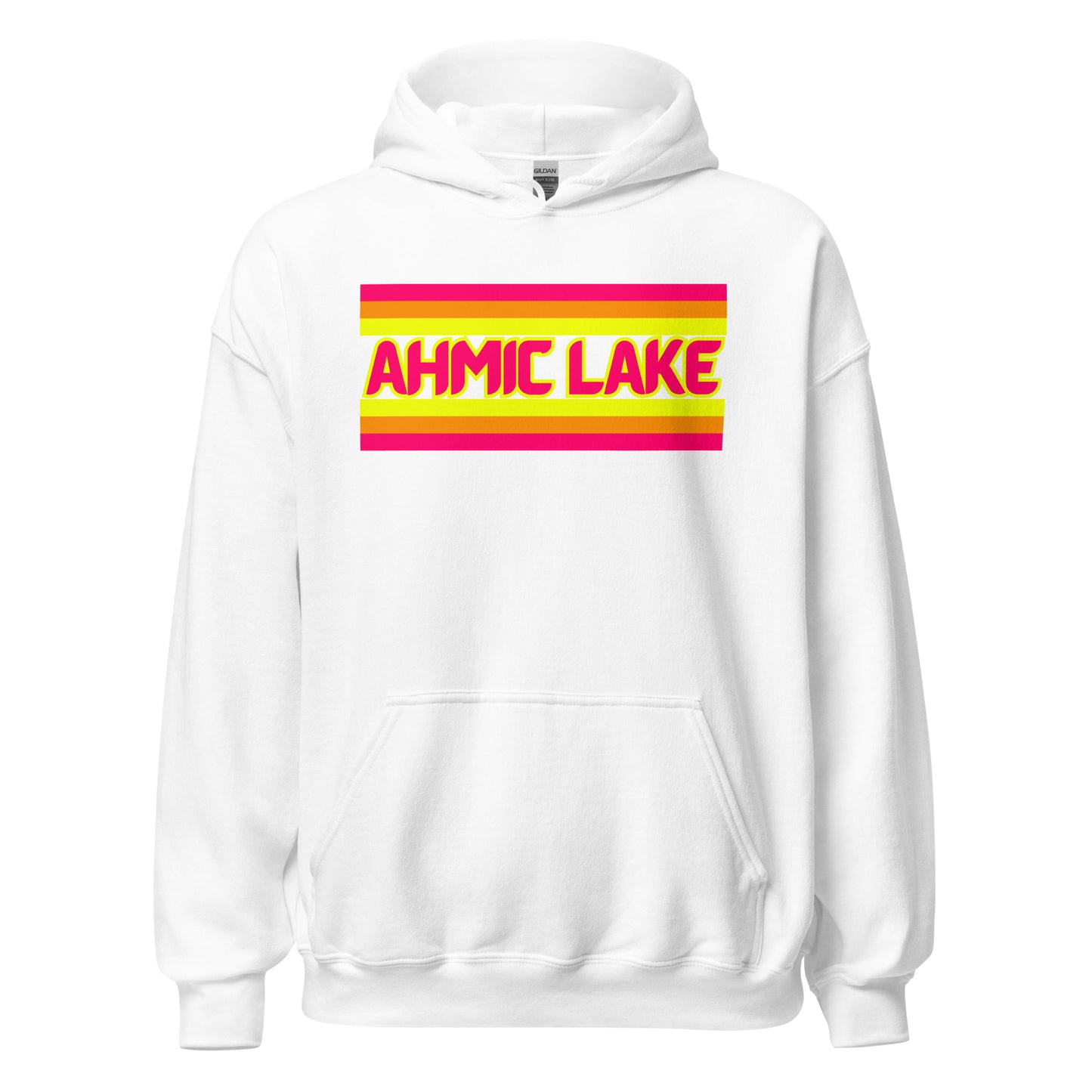 Ahmic Lake - Stripes - Unisex Hoodie