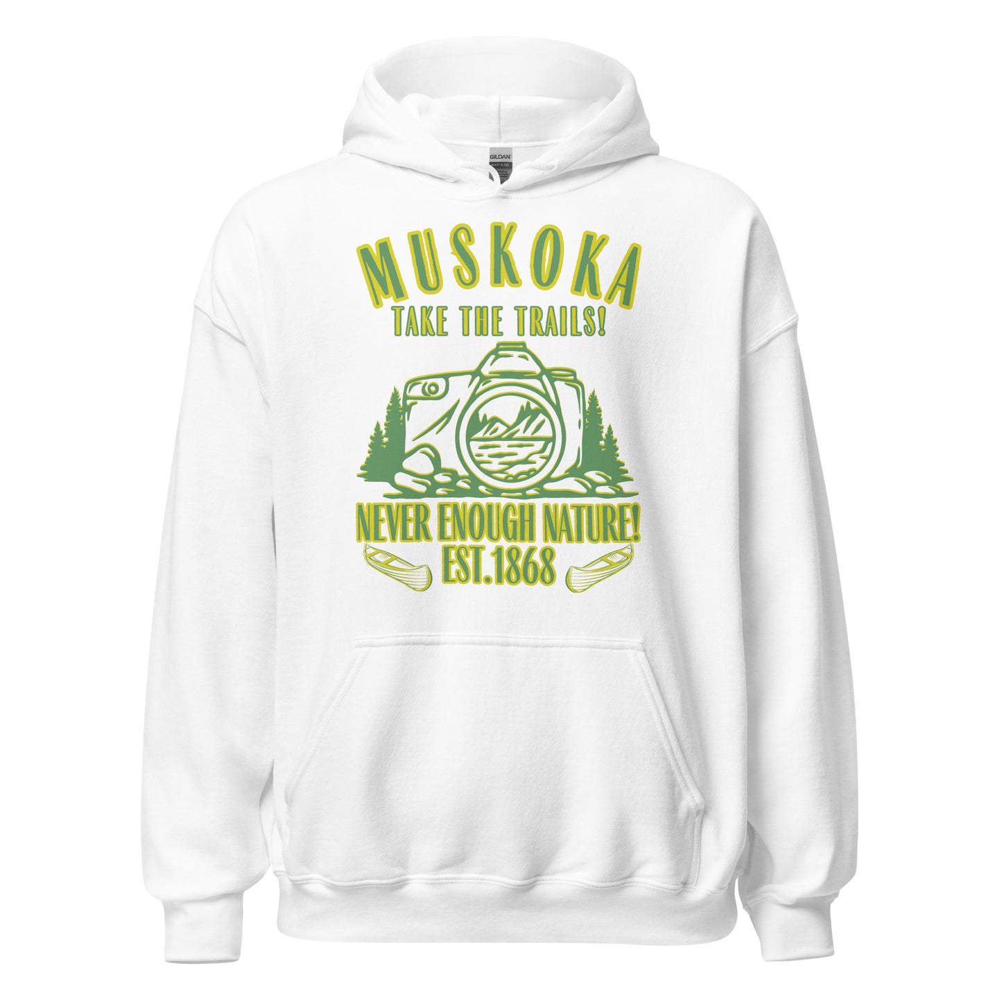Muskoka Take The Trails - Vintage Look - Unisex Hoodie