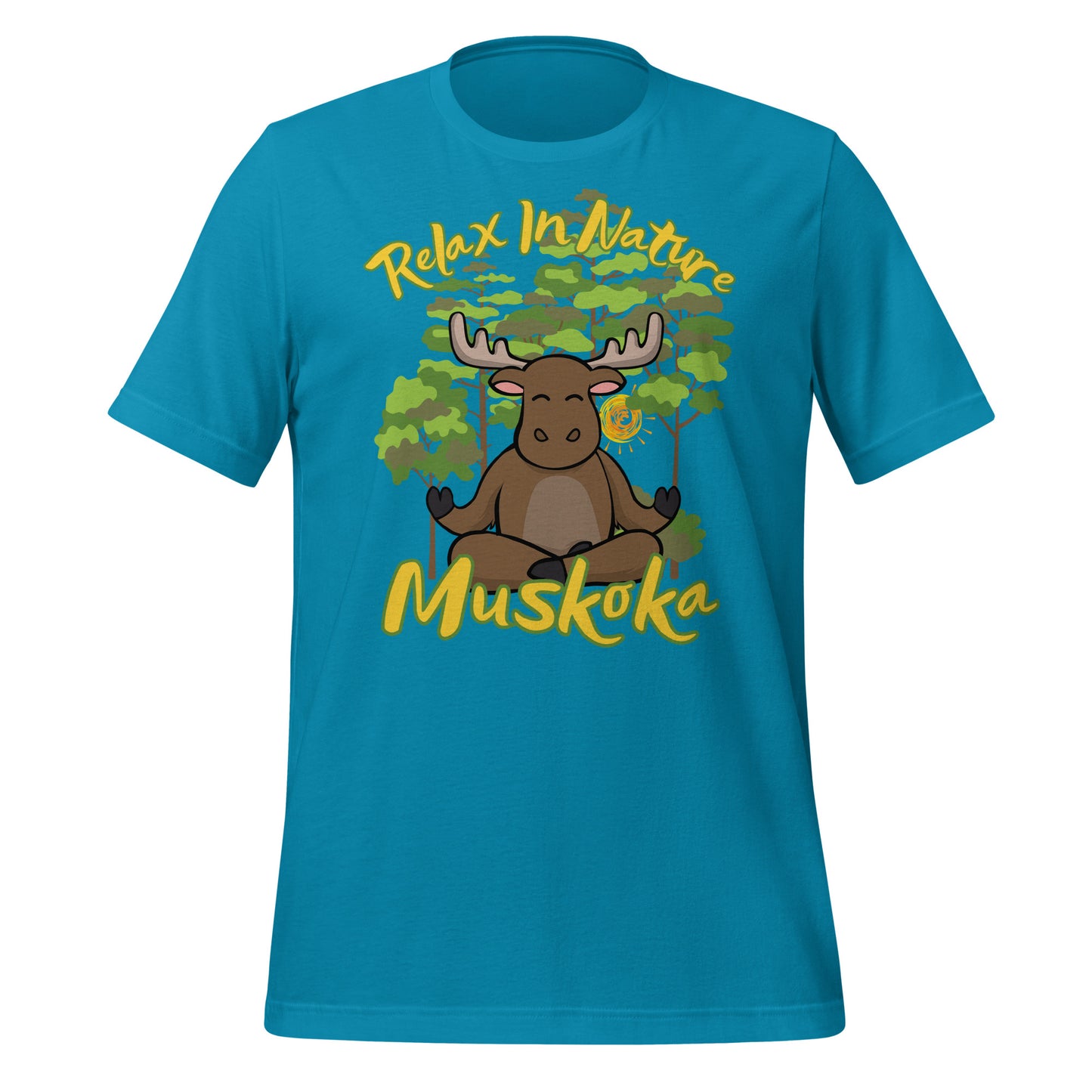 Relax in Nature Muskoka Moose - Unisex t-shirt