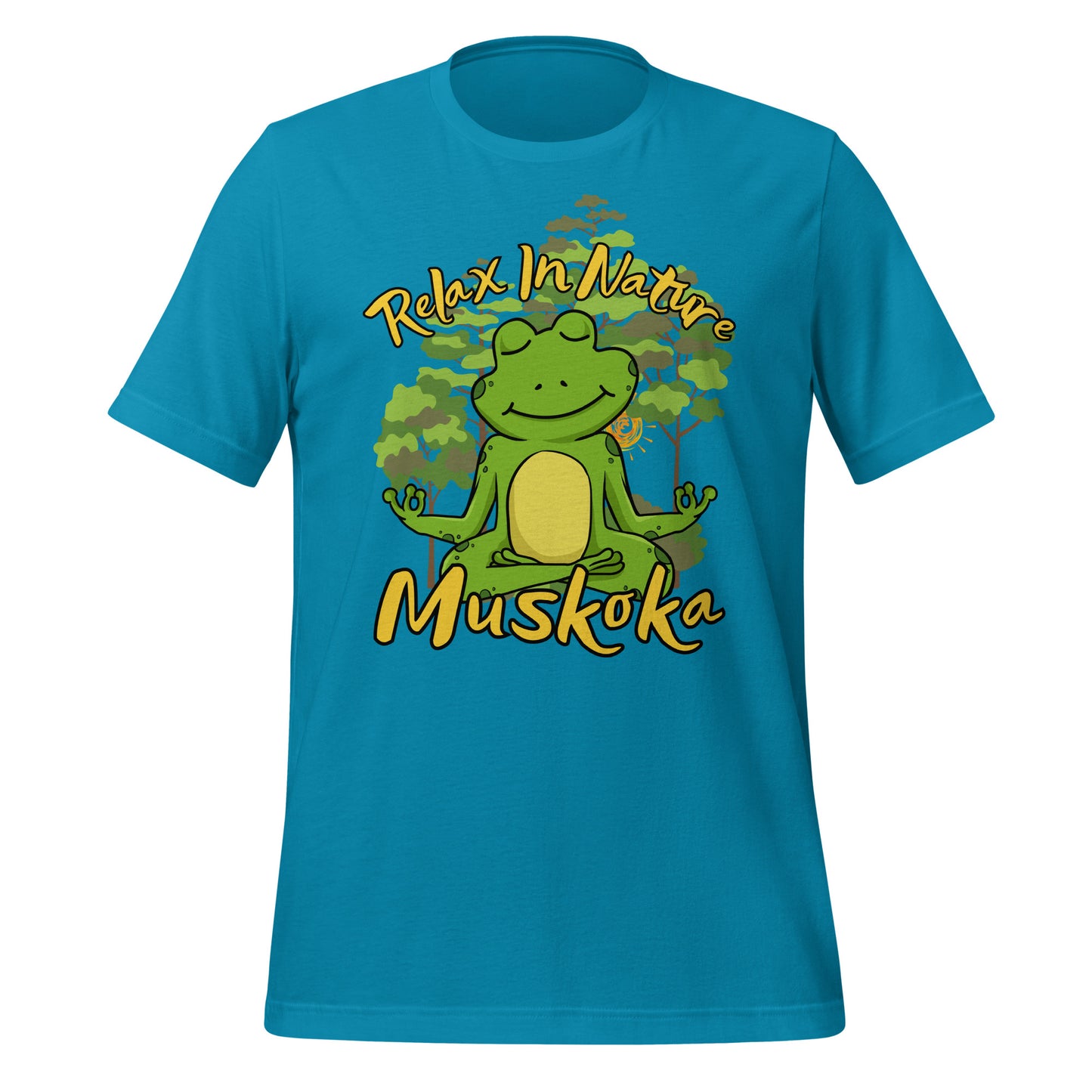 Relax in Nature Muskoka Frog - Unisex t-shirt