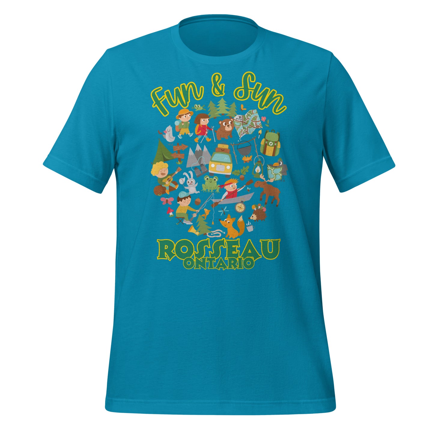 Fun & Sun Rosseau Ontario - Unisex t-shirt