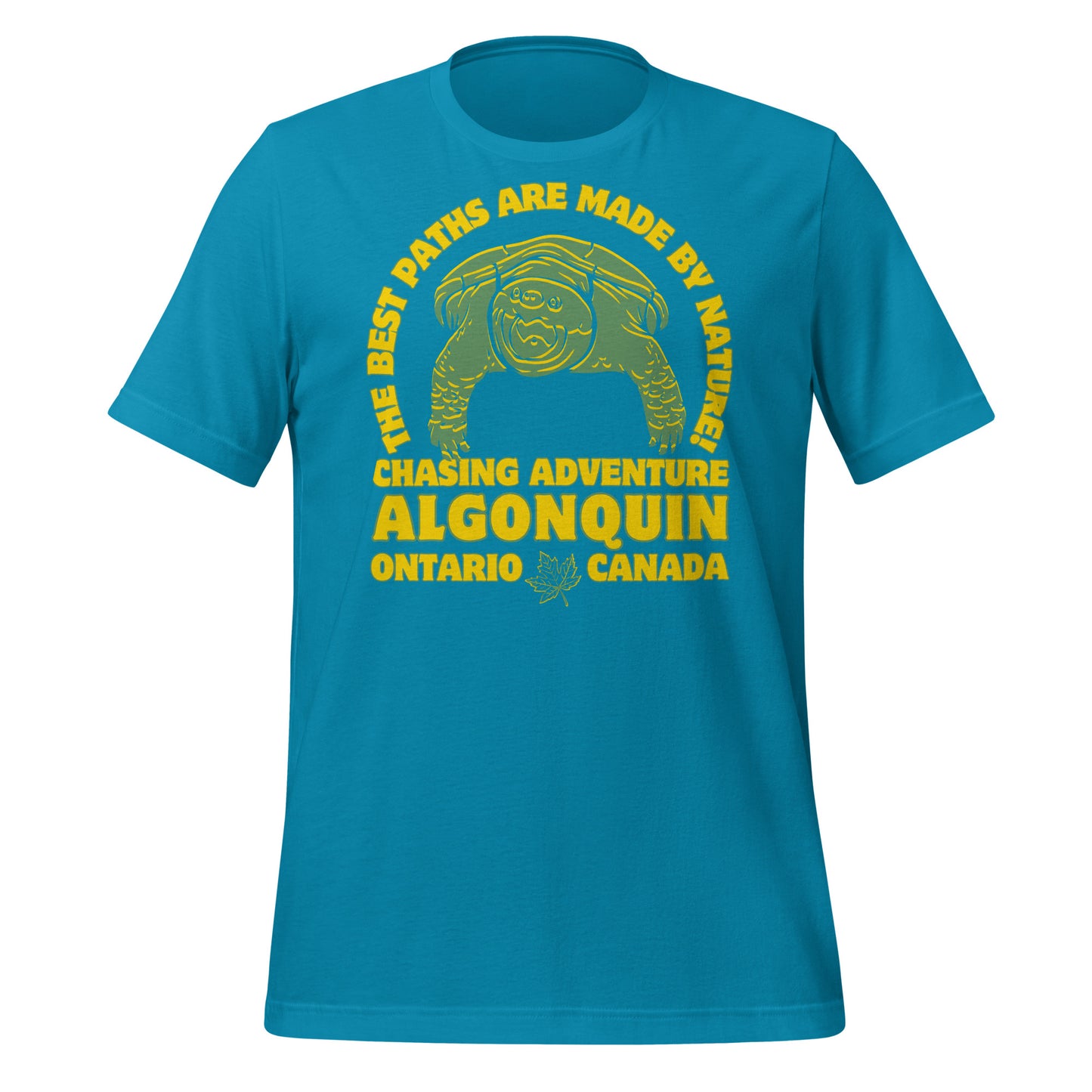 The Best Paths Are Made By Nature Algonquin - Unisex t-shirt