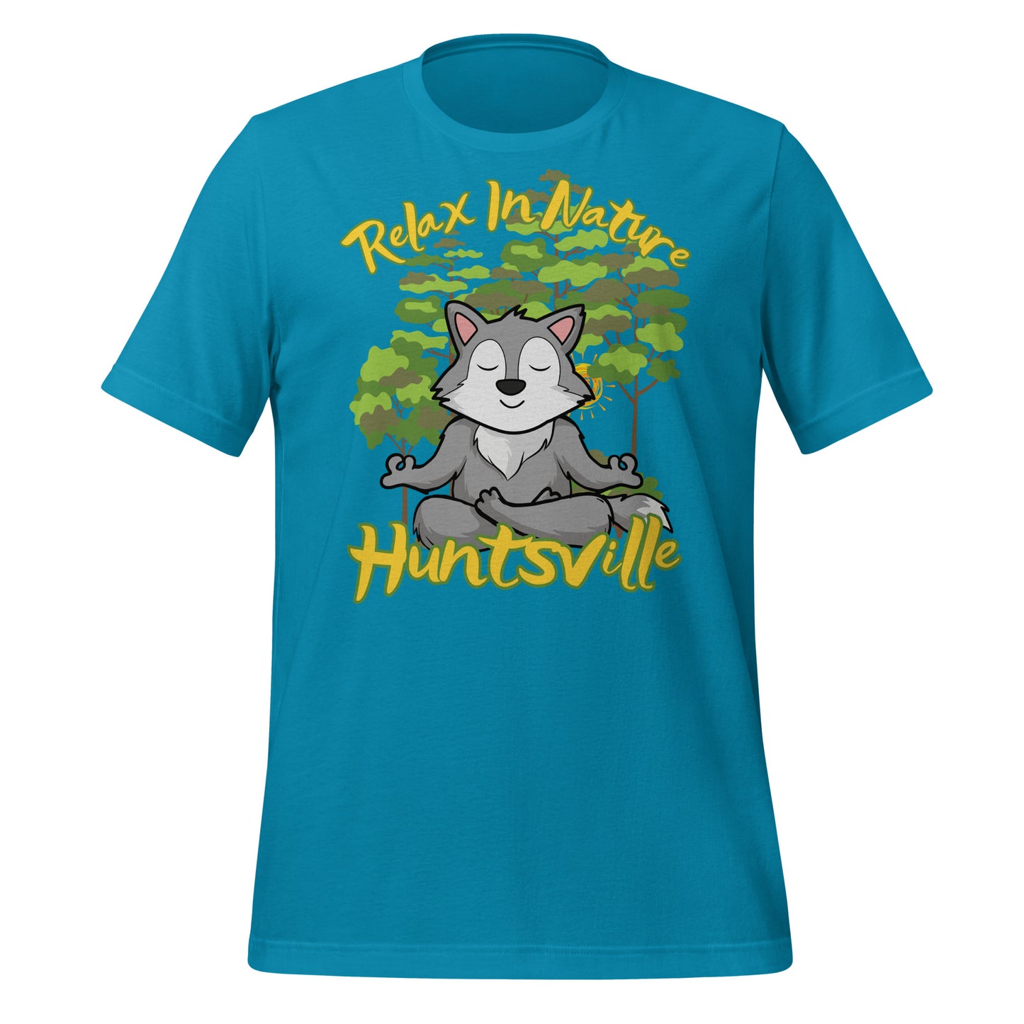 Huntsville Relax in Nature Wolf - Unisex t-shirt