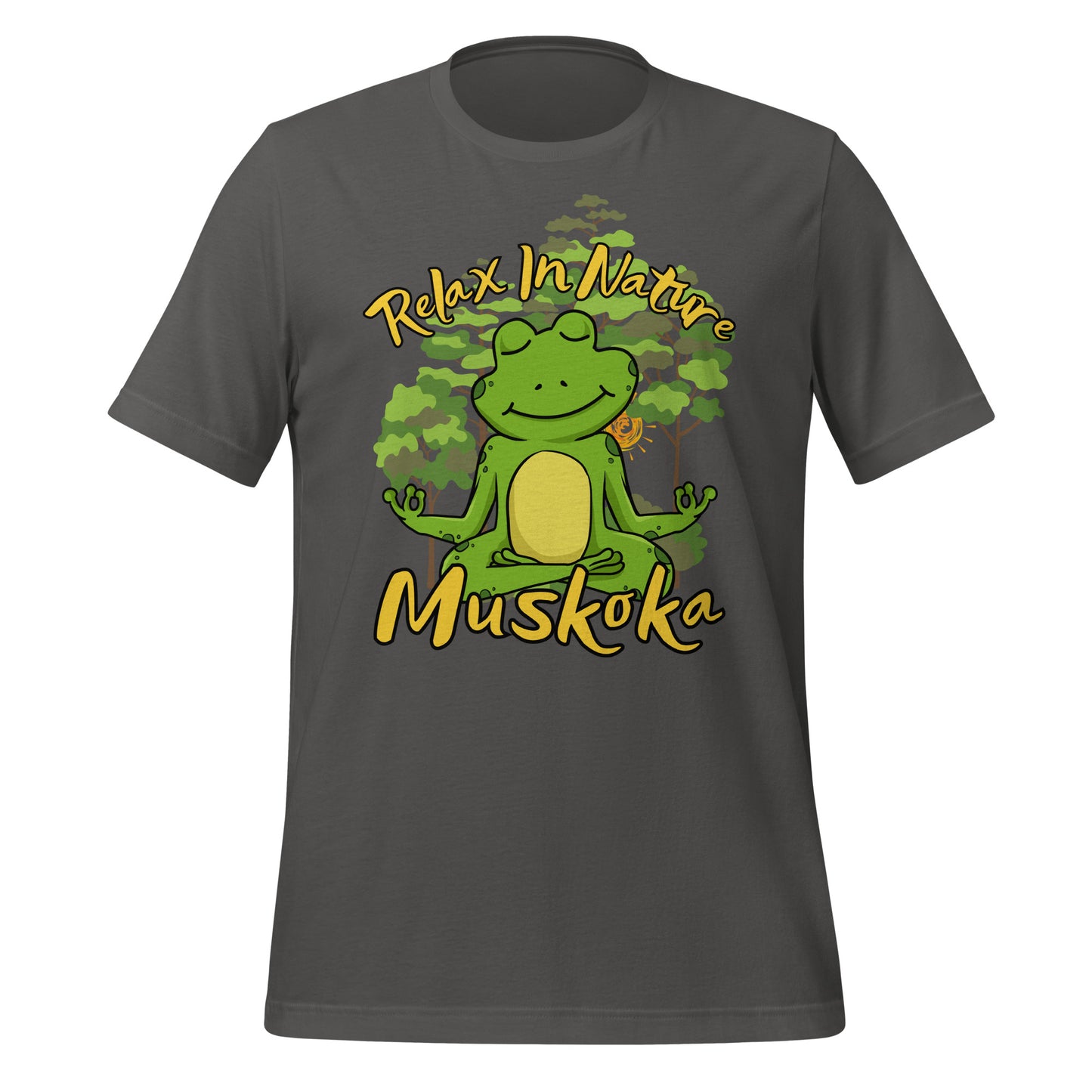 Relax in Nature Muskoka Frog - Unisex t-shirt