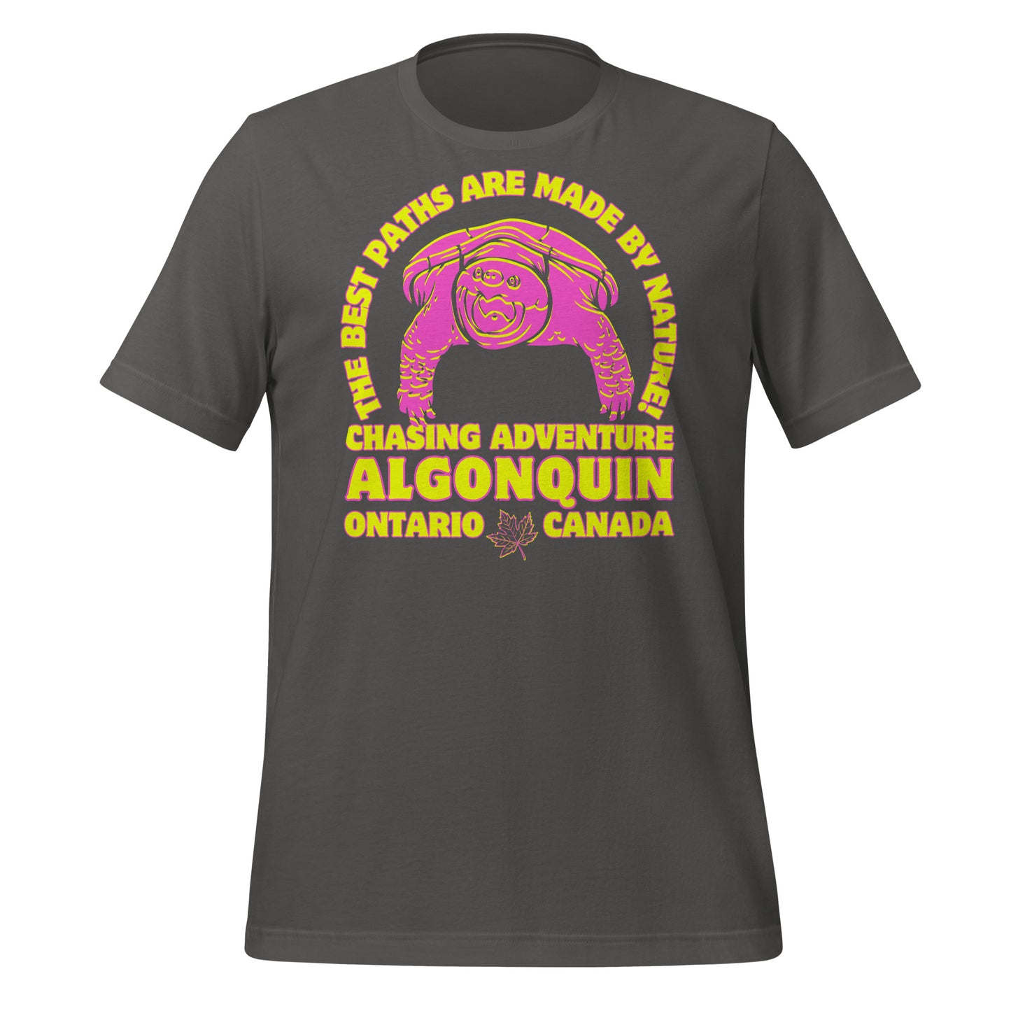 The Best Paths Are Made By Nature Algonquin - Unisex t-shirt