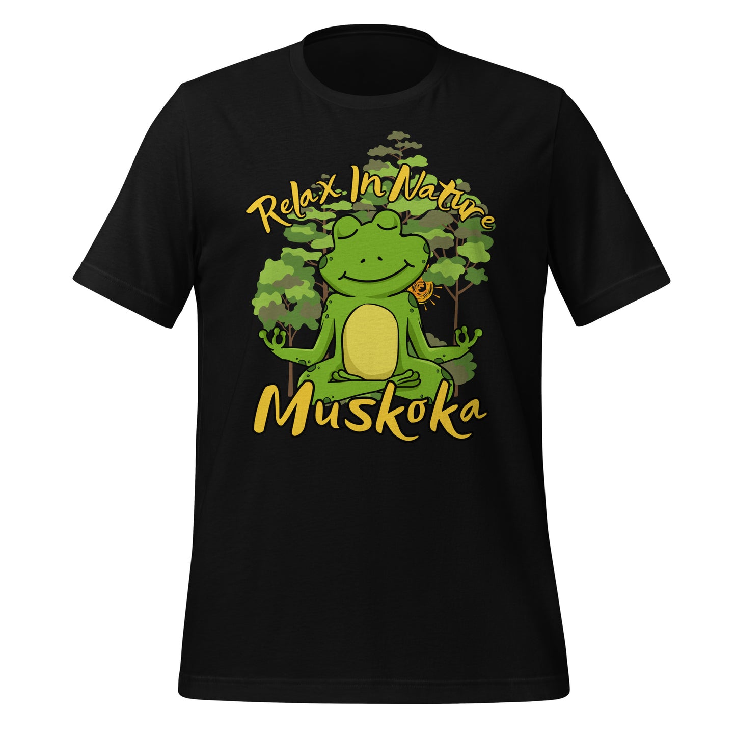 Relax in Nature Muskoka Frog - Unisex t-shirt