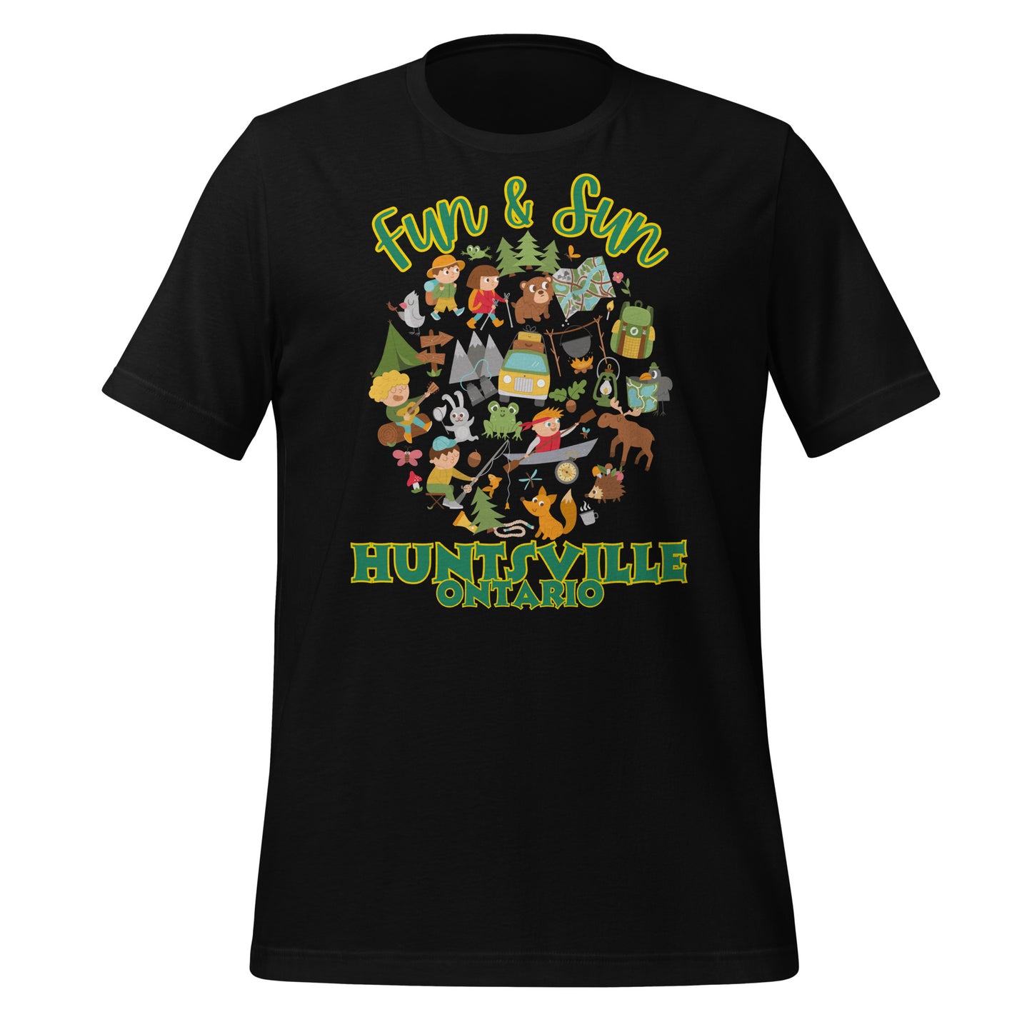 Fun & Sun Huntsville Ontario - Unisex t-shirt
