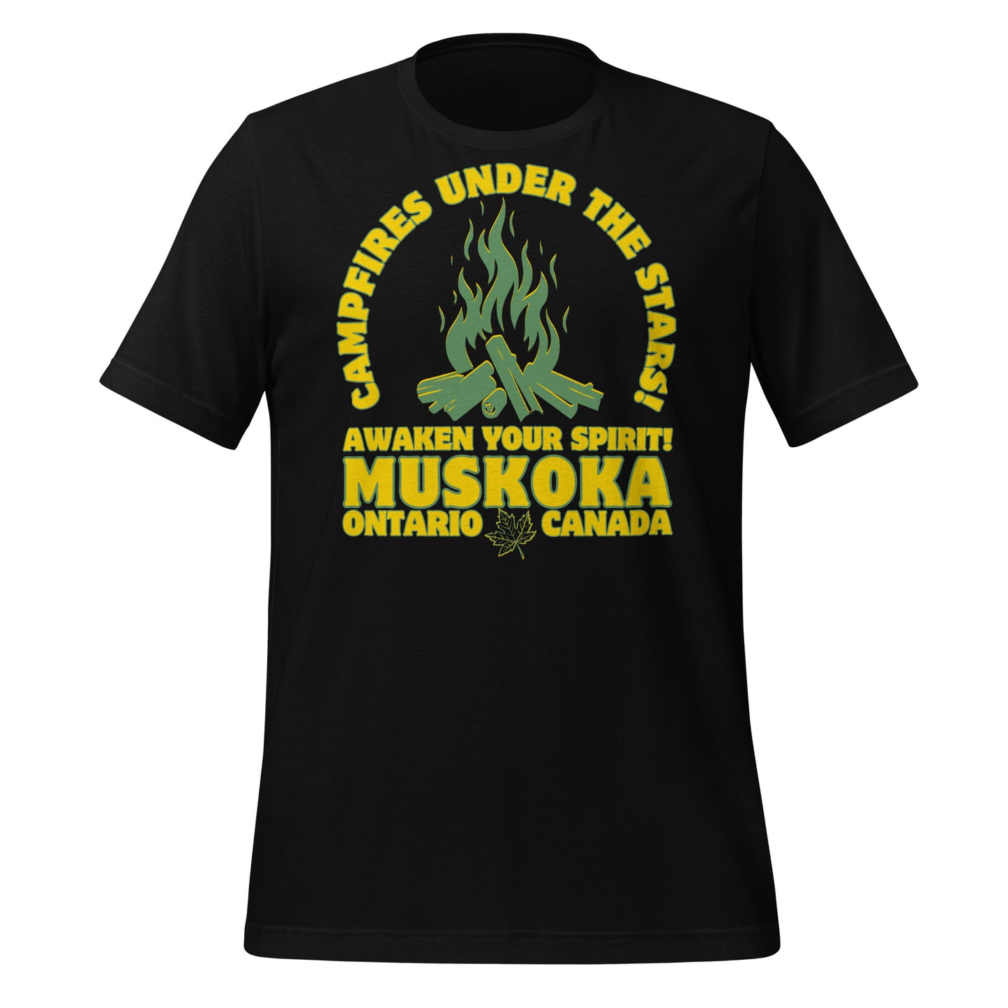 Campfires Under The Stars Muskoka - Unisex t-shirt