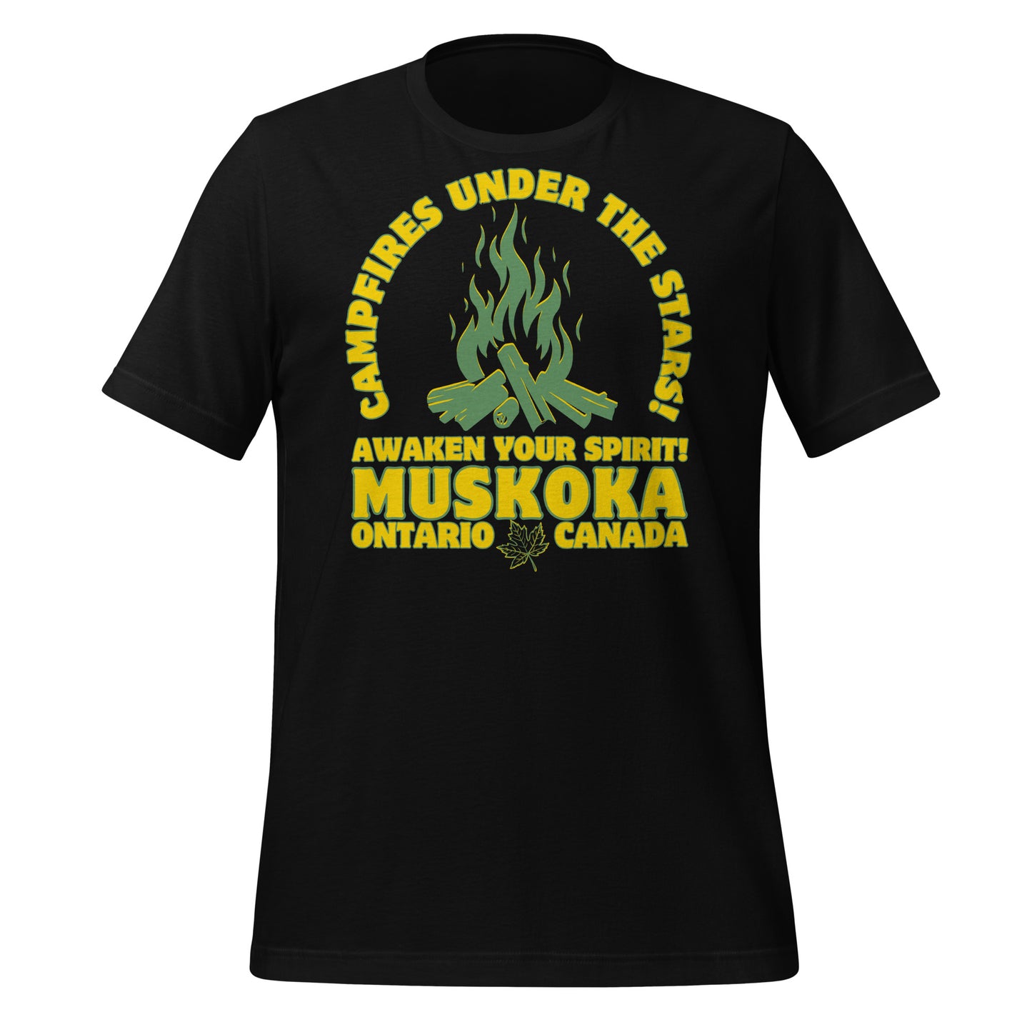 Campfires Under The Stars Muskoka - Unisex t-shirt