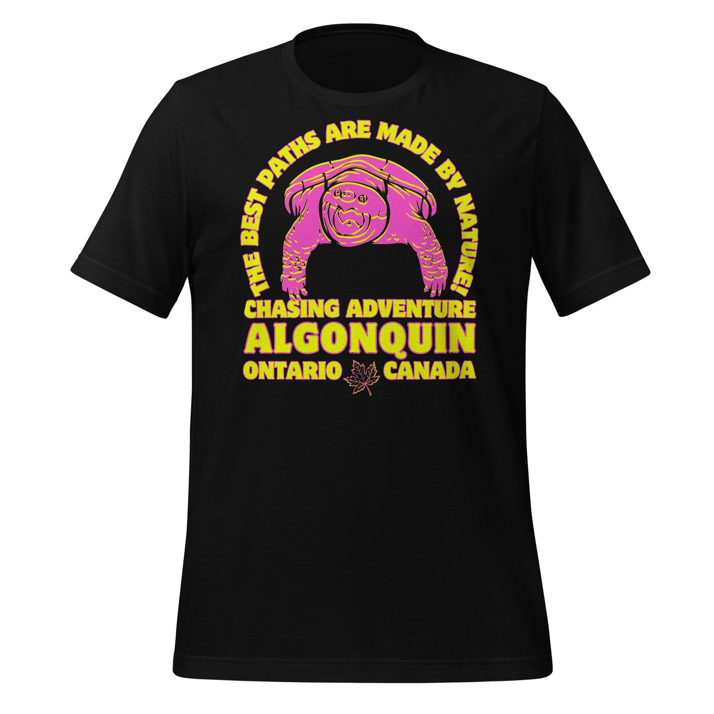 The Best Paths Are Made By Nature Algonquin - Unisex t-shirt