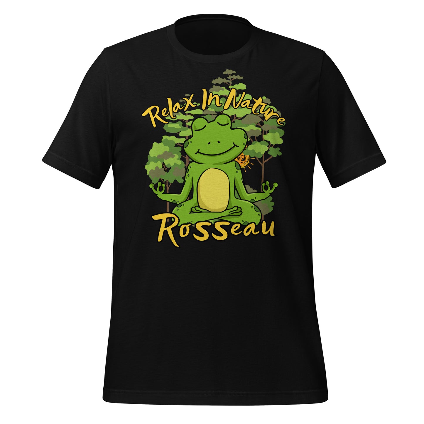Rosseau Relax in Nature Frog - Unisex t-shirt