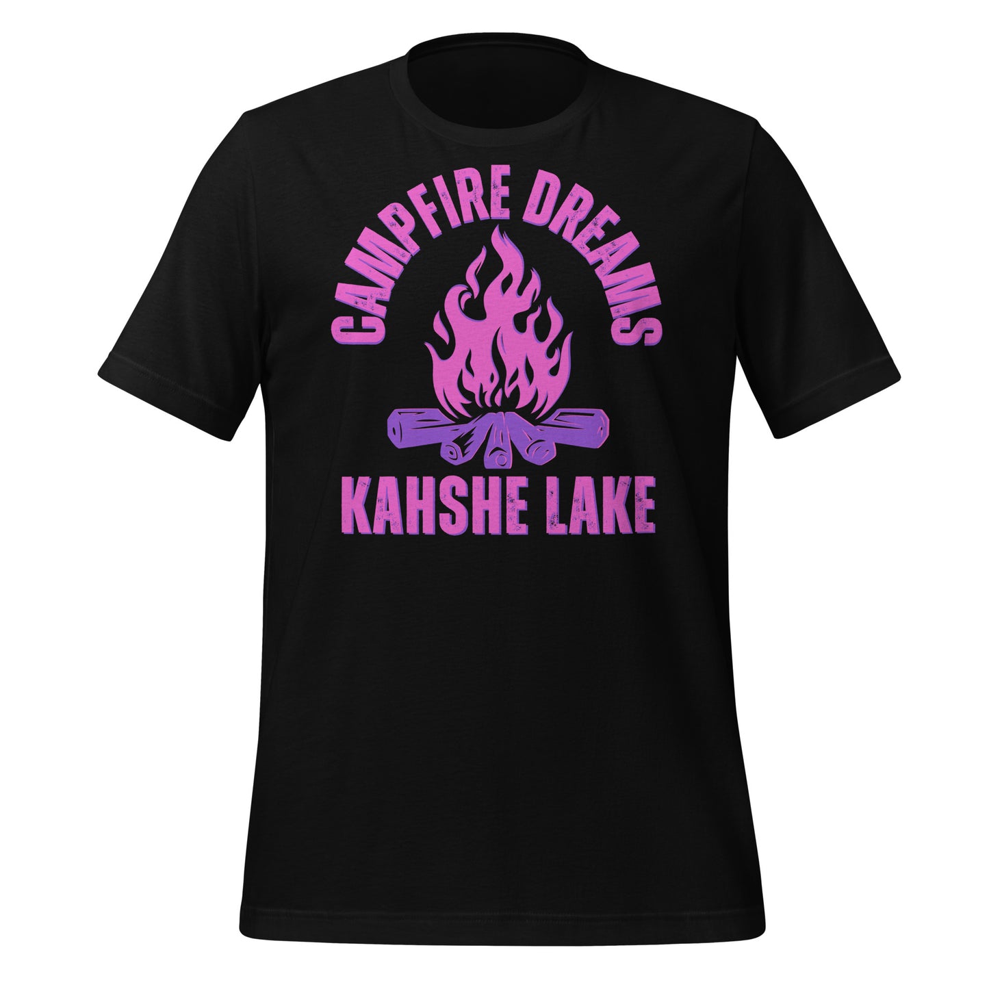 Kahshe Lake Campfire Dreams Pink - Unisex t-shirt