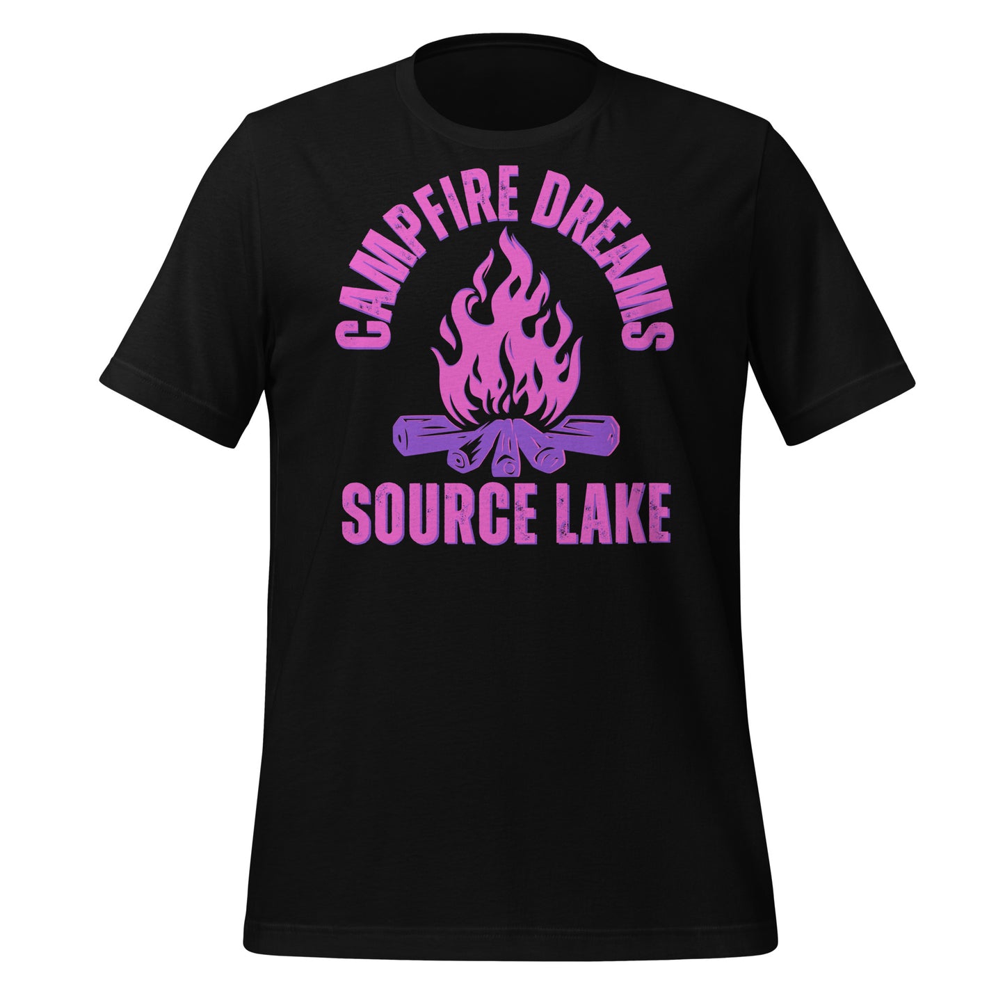 Source Lake Campfire Dreams Pink - Unisex t-shirt