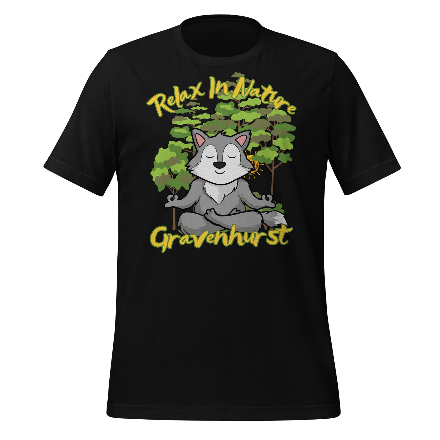 Gravenhurst Relax in Nature Wolf - Unisex t-shirt