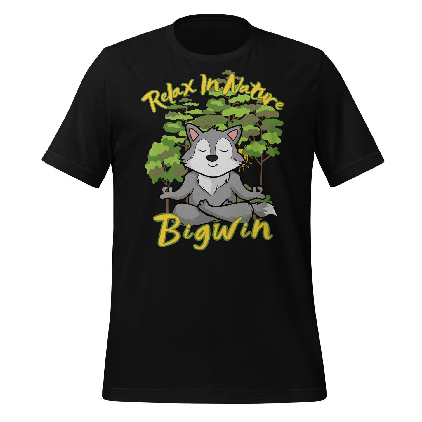 Bigwin Relax in Nature Wolf - Unisex t-shirt