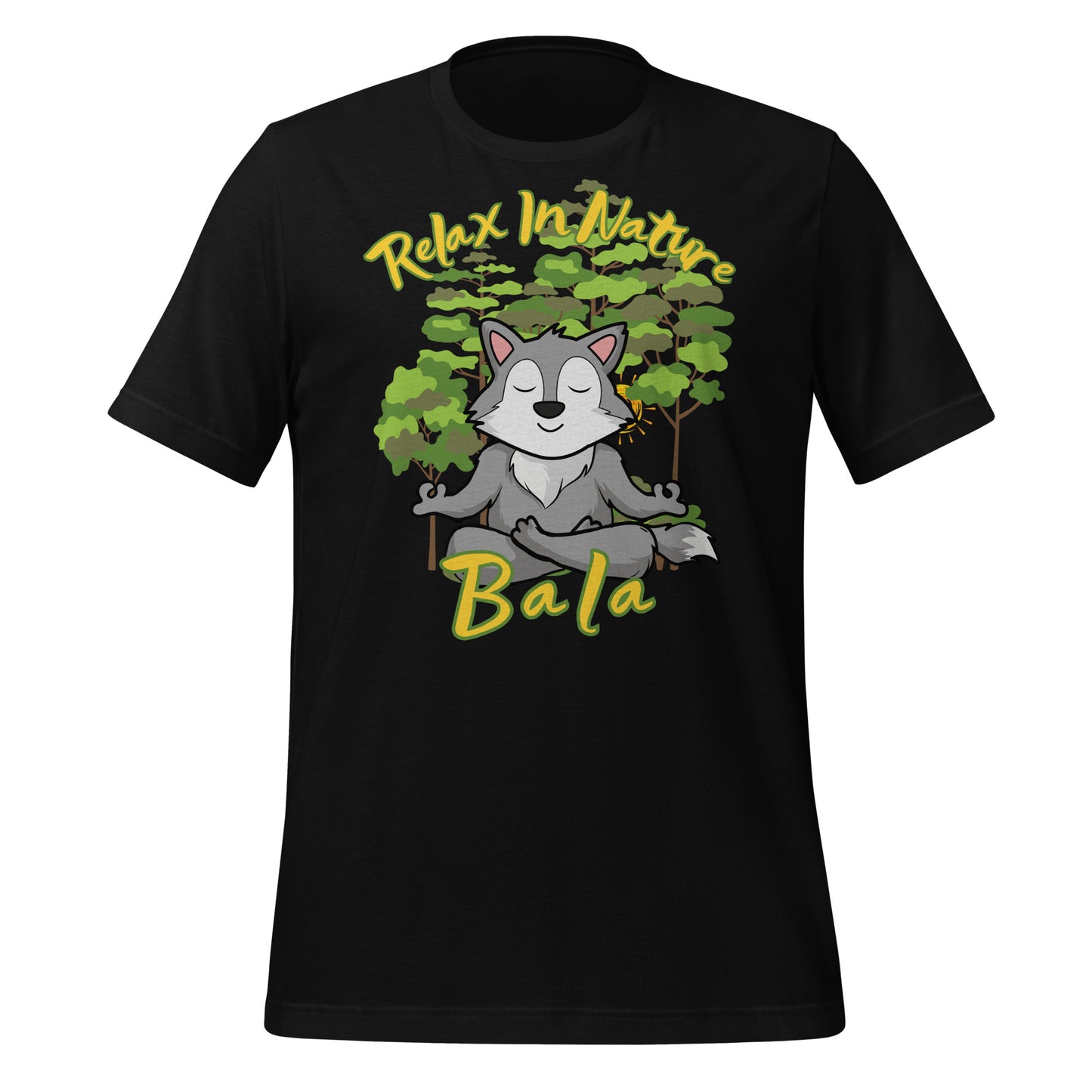 Bala Relax in Nature Wolf - Unisex t-shirt