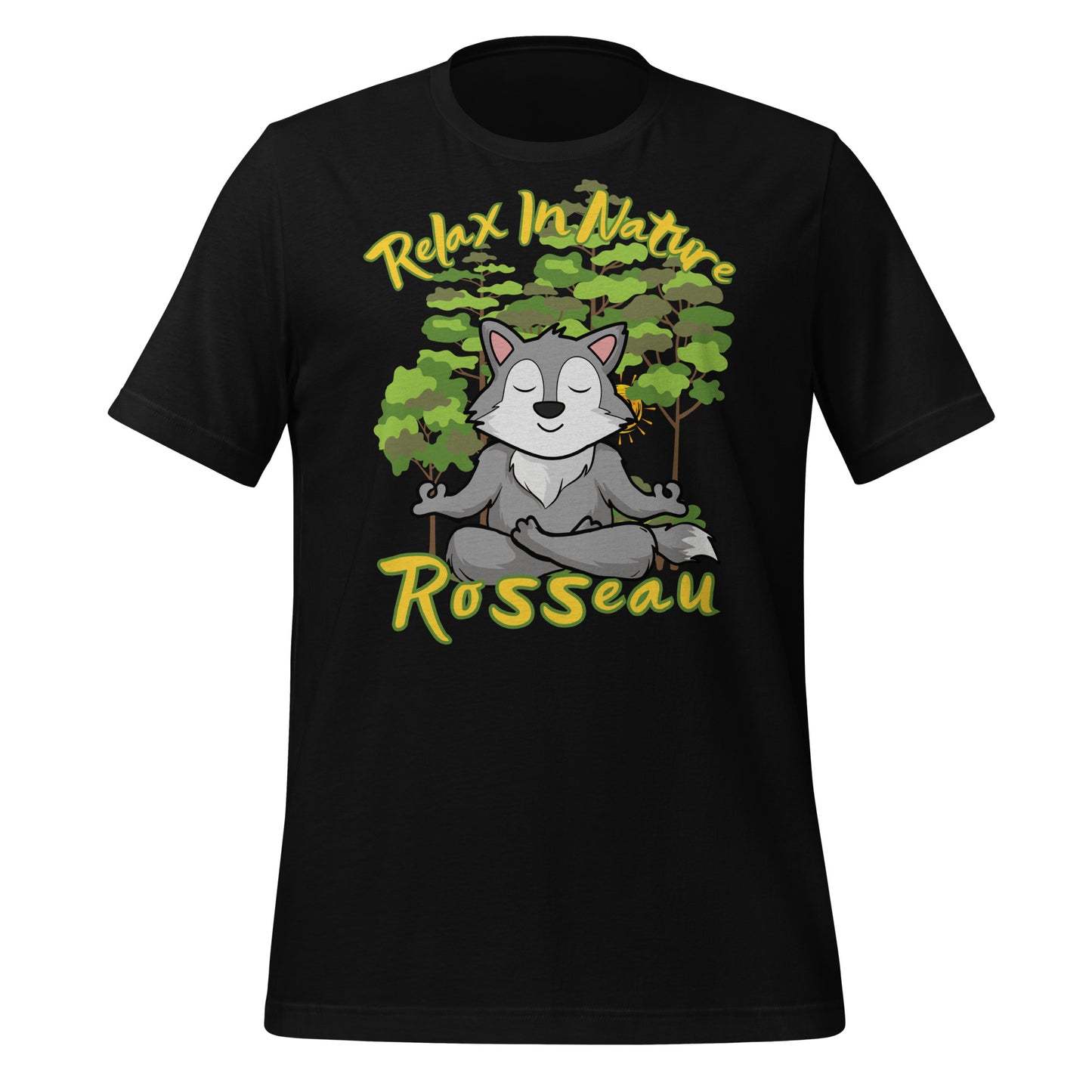 Rosseau Relax in Nature Wolf - Unisex t-shirt