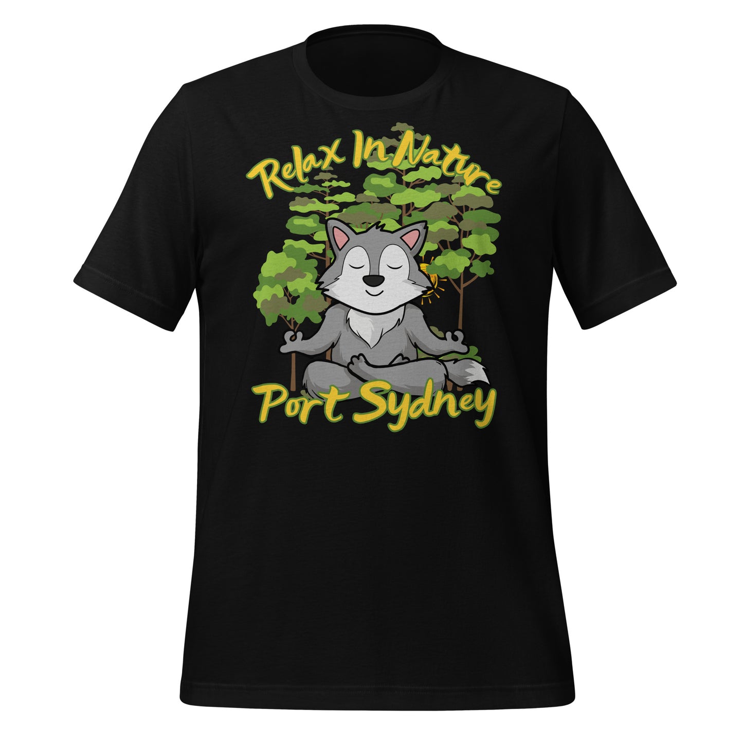 Port Sydney Relax in Nature Wolf - Unisex t-shirt
