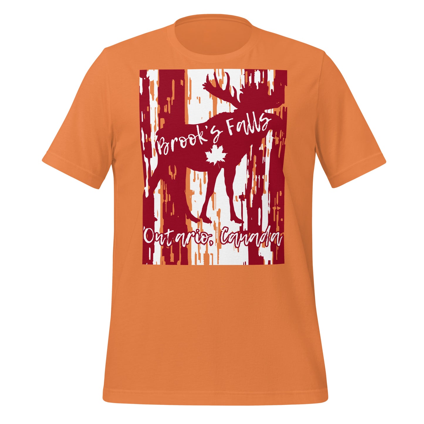 Brook's Falls Ontario - Unisex t-shirt