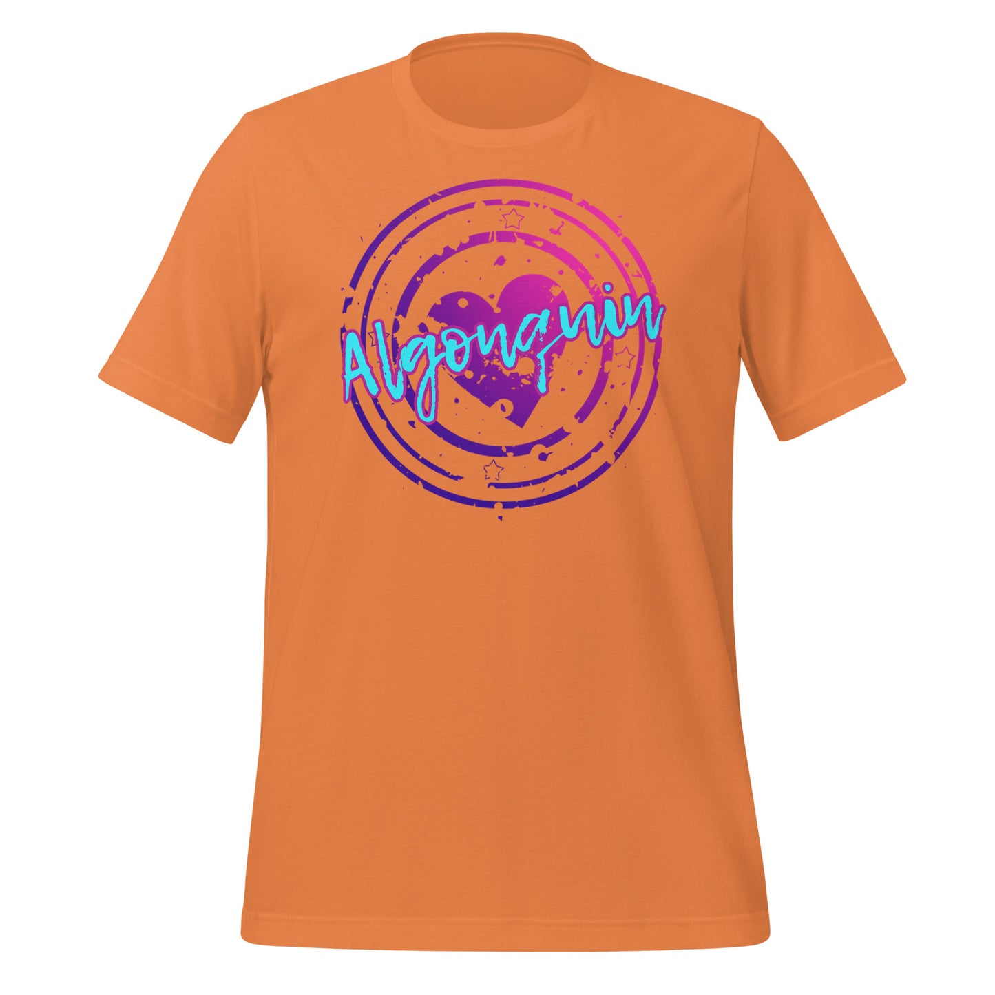Algonquin Heart Stamp - Unisex t-shirt
