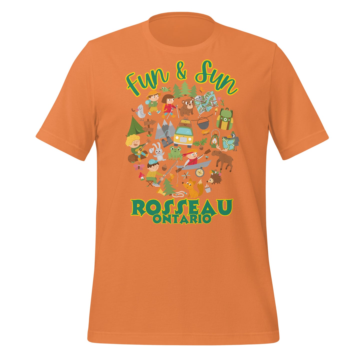 Fun & Sun Rosseau Ontario - Unisex t-shirt