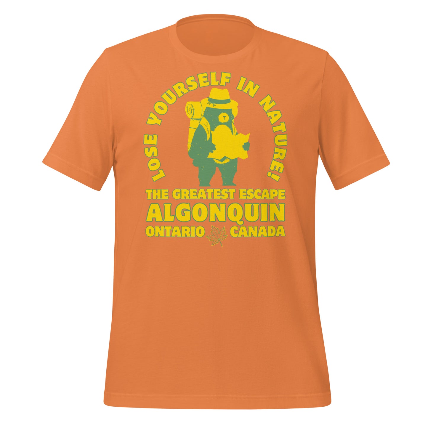 Lose Yourself In Nature Algonquin Bear - Unisex t-shirt