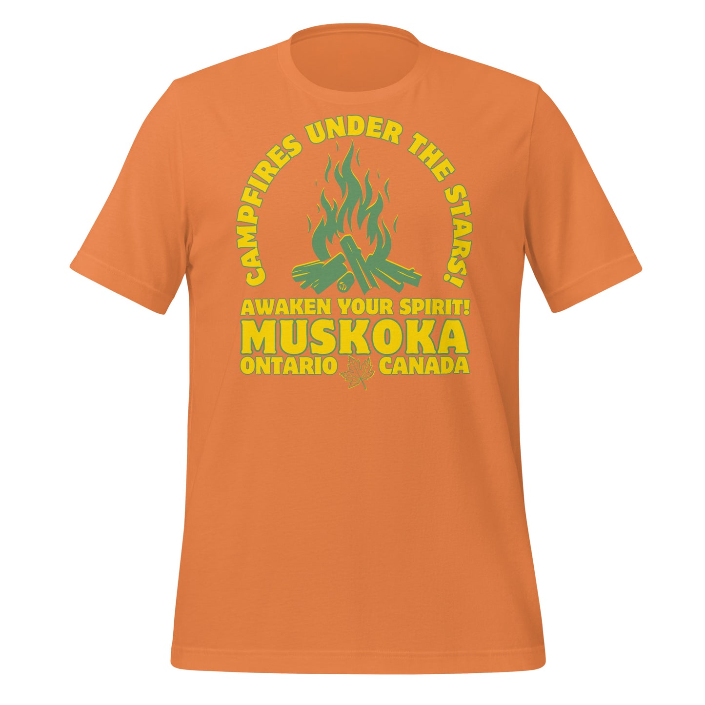 Campfires Under The Stars Muskoka - Unisex t-shirt