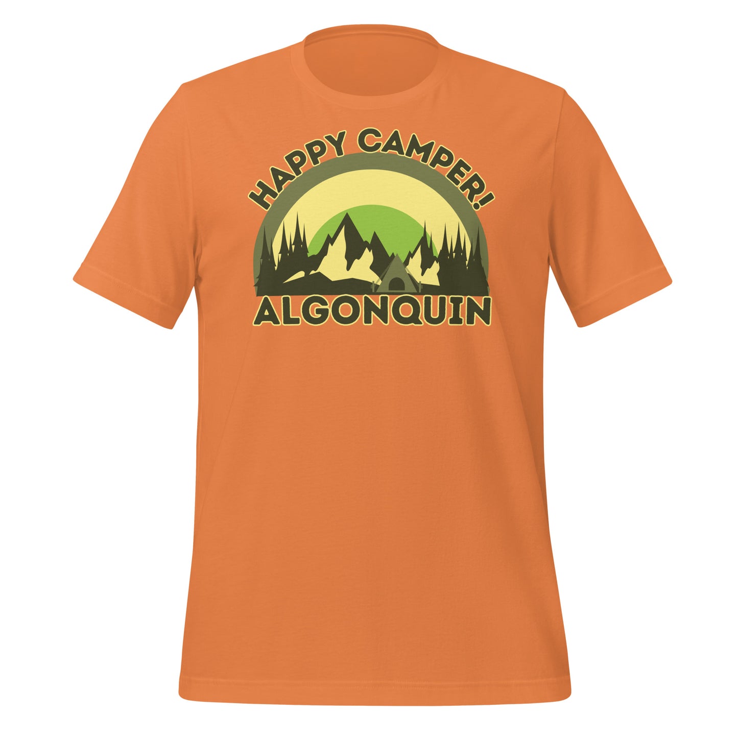 Happy Camper Algonquin Rainbow - Unisex t-shirt