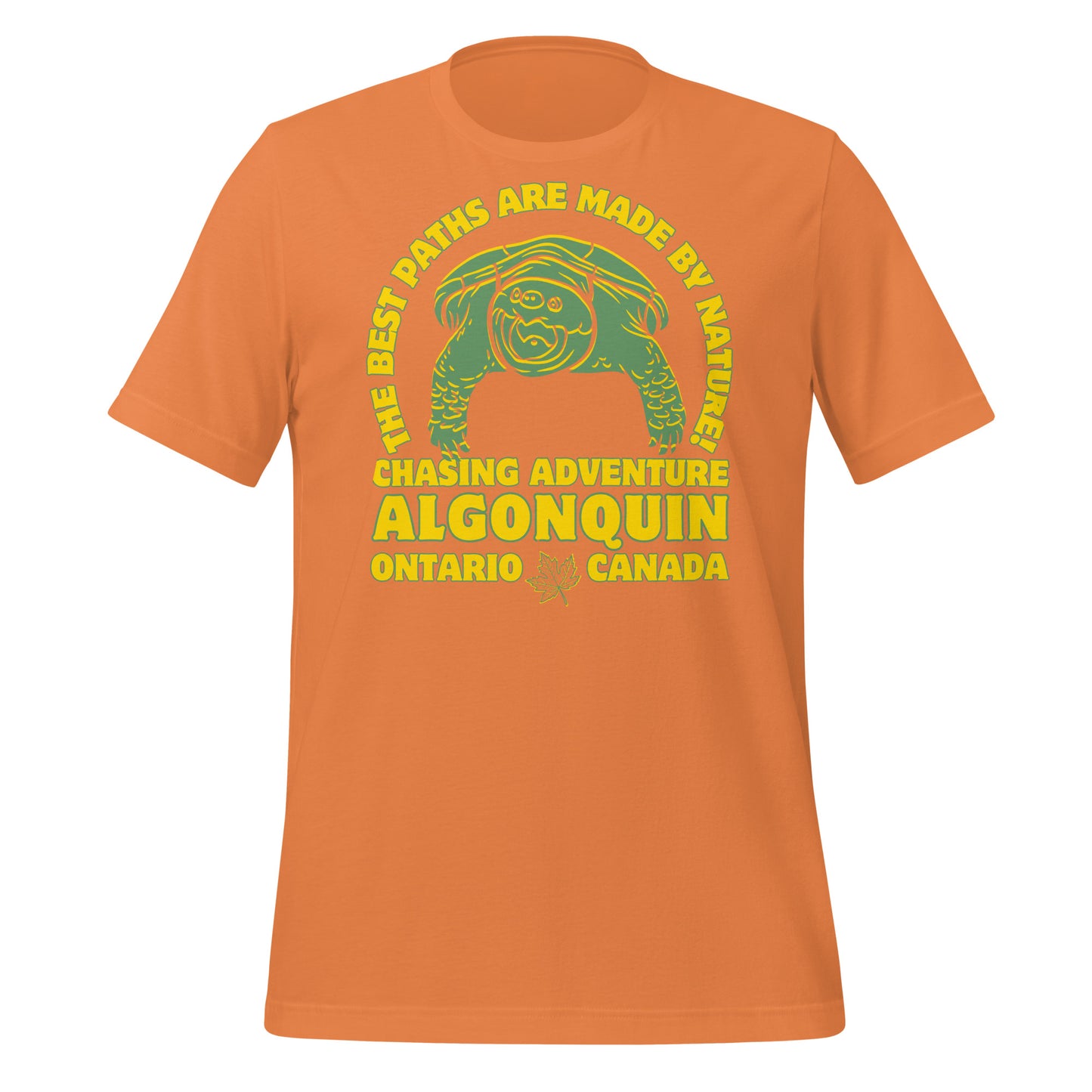 The Best Paths Are Made By Nature Algonquin - Unisex t-shirt