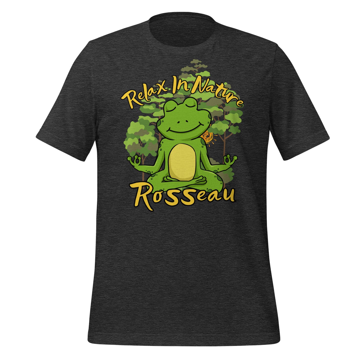 Rosseau Relax in Nature Frog - Unisex t-shirt